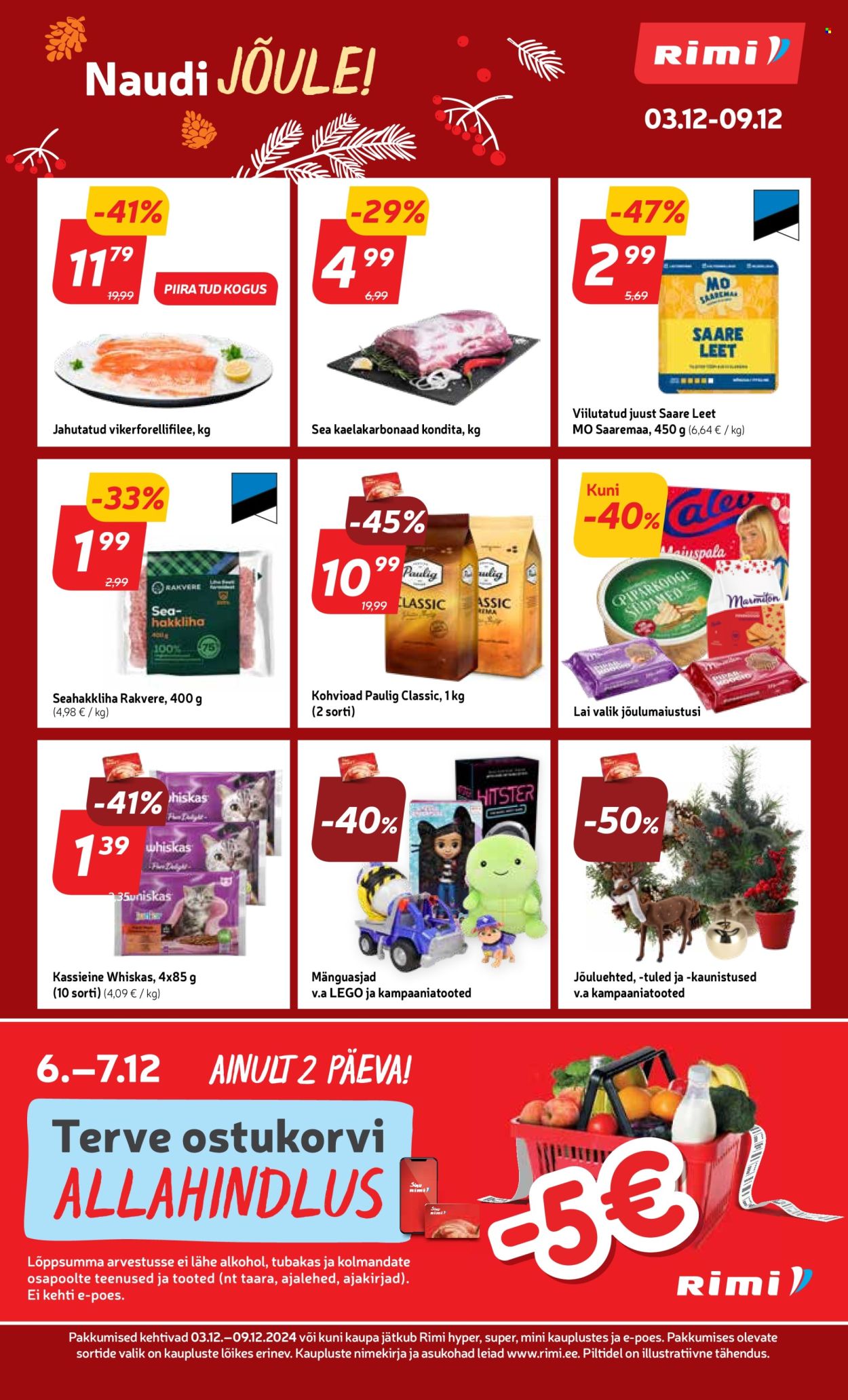 Rimi kliendileht - 03.12.2024 - 09.12.2024. Lehekülg 1