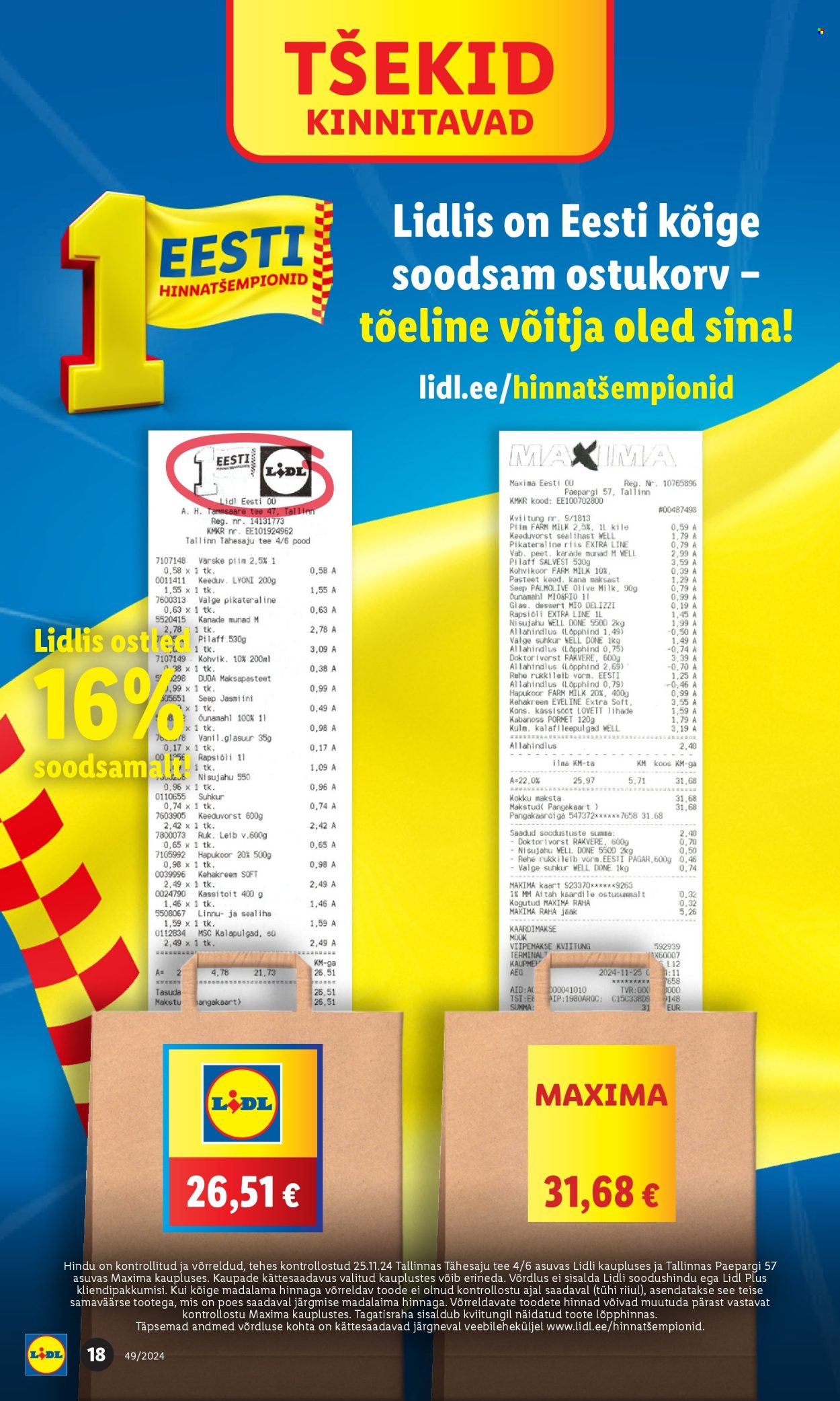 Lidl kliendileht - 05.12.2024 - 08.12.2024. Lehekülg 18