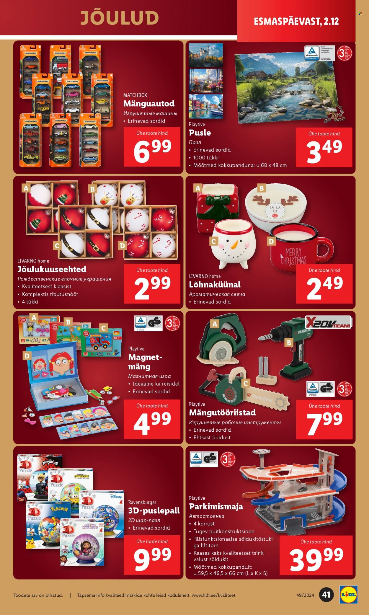 Lidl kliendileht - 05.12.2024 - 08.12.2024. Lehekülg 41