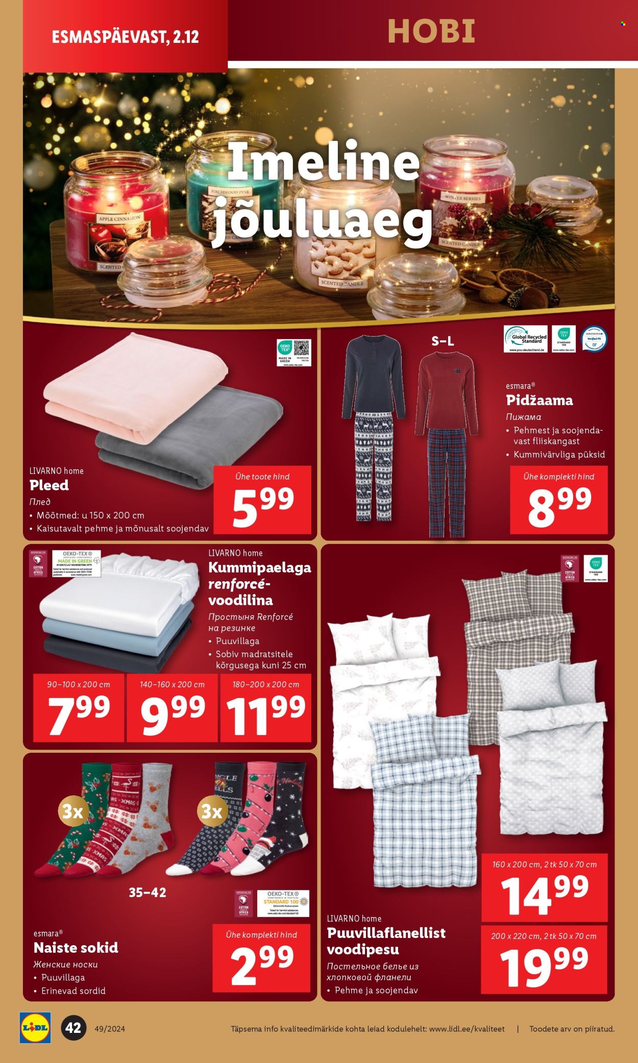 Lidl kliendileht - 05.12.2024 - 08.12.2024. Lehekülg 42