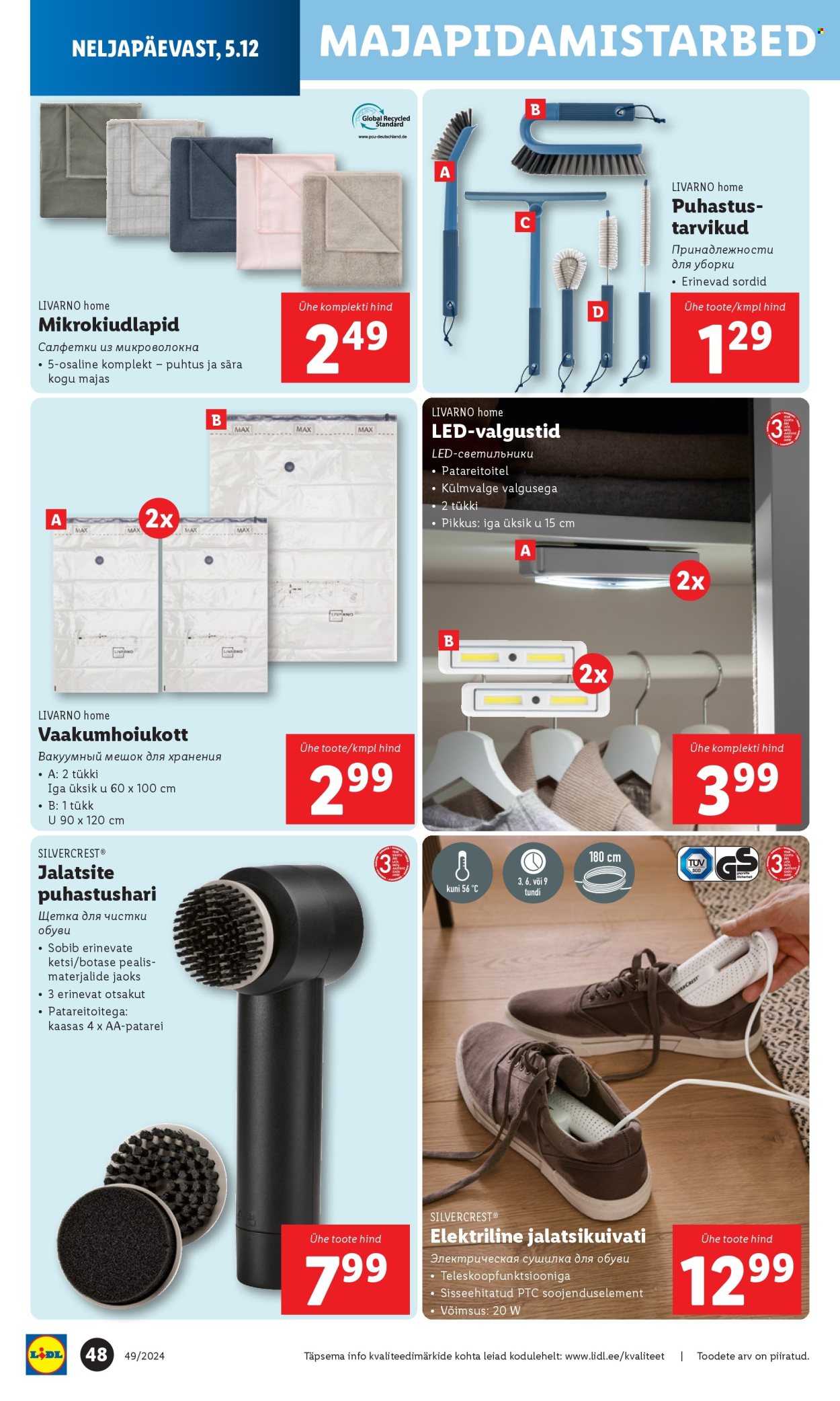 Lidl kliendileht - 05.12.2024 - 08.12.2024. Lehekülg 48