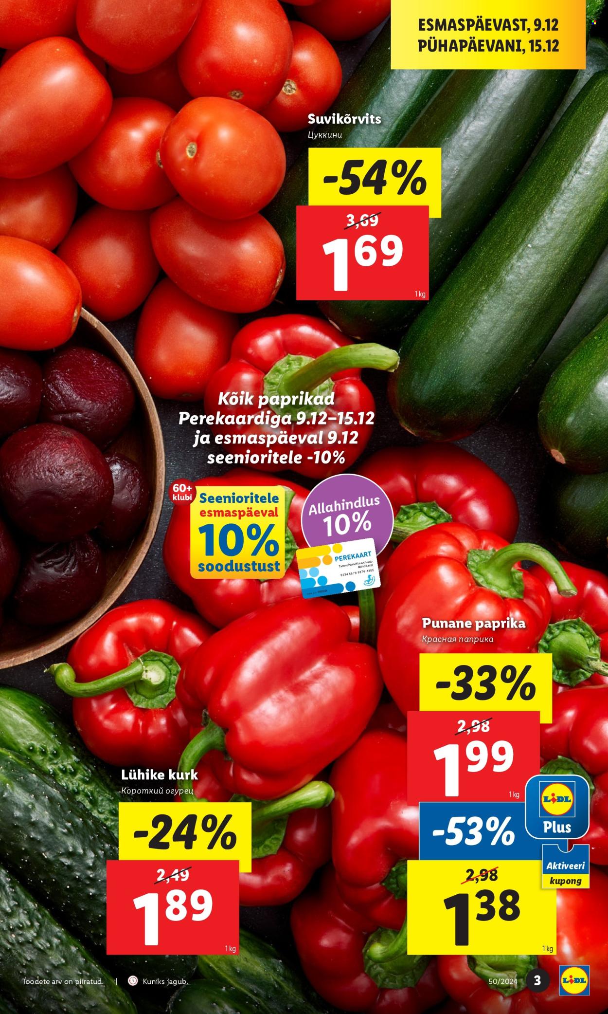 Lidl kliendileht - 09.12.2024 - 15.12.2024. Lehekülg 3