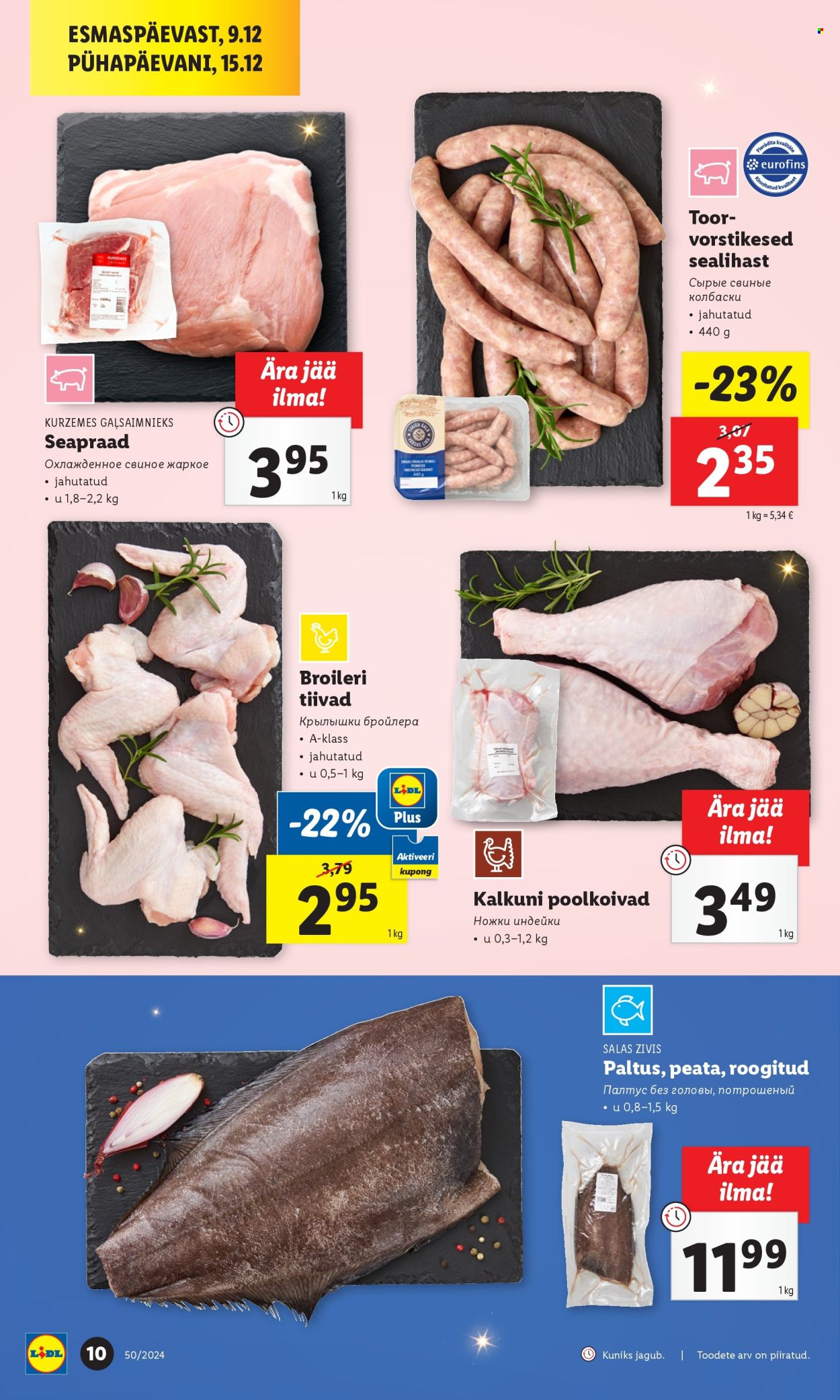 Lidl kliendileht - 09.12.2024 - 15.12.2024. Lehekülg 10