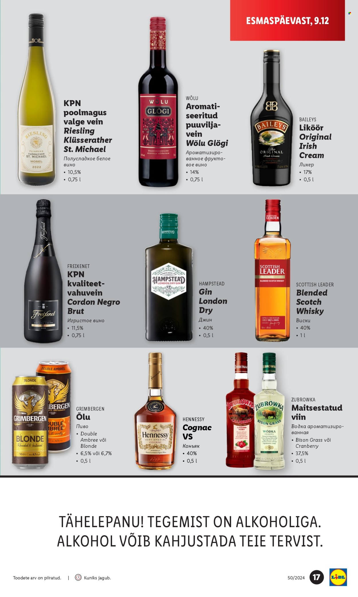 Lidl kliendileht - 09.12.2024 - 15.12.2024. Lehekülg 17