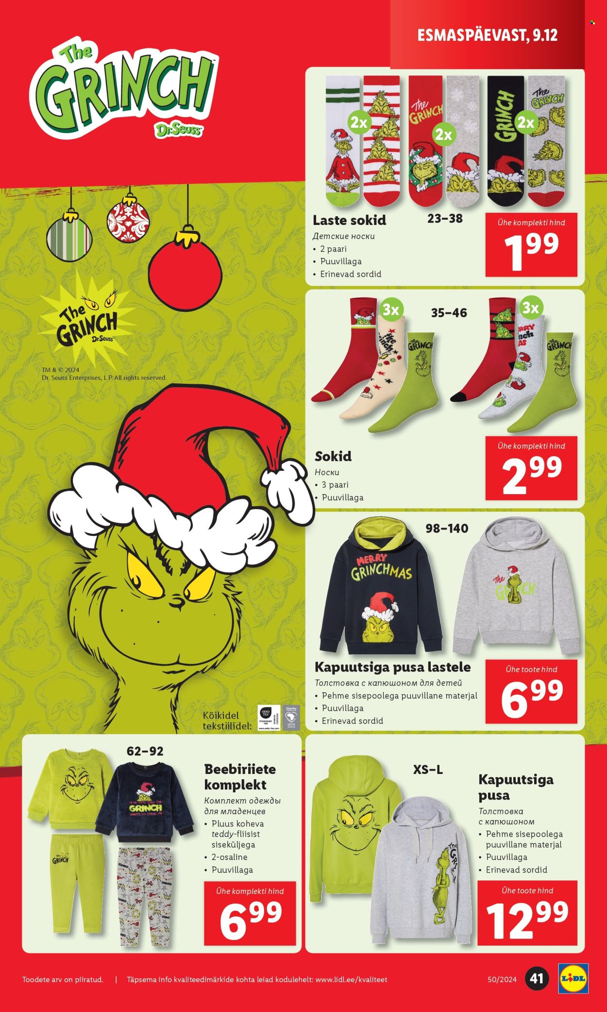 Lidl kliendileht - 09.12.2024 - 15.12.2024. Lehekülg 41