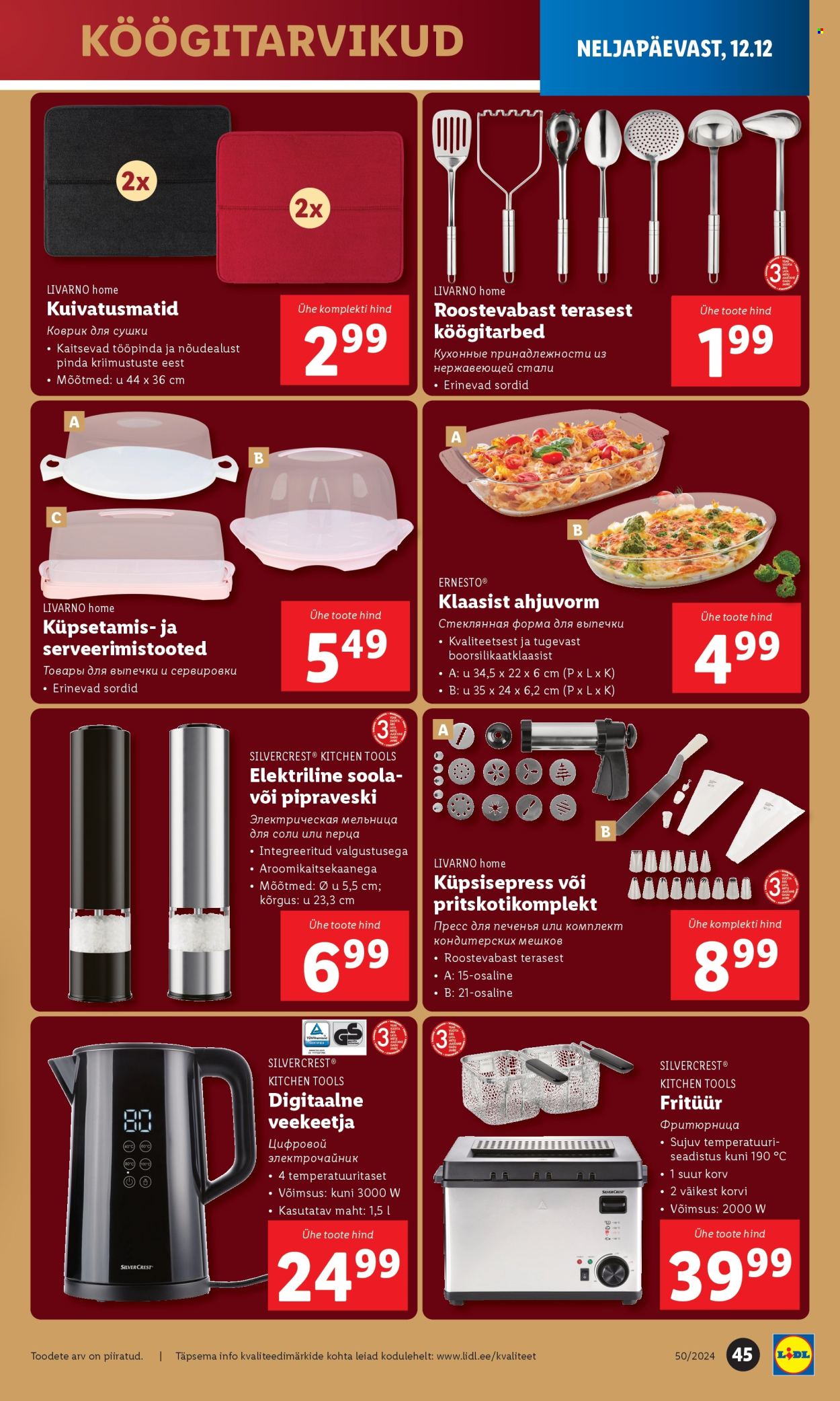 Lidl kliendileht - 09.12.2024 - 15.12.2024. Lehekülg 45