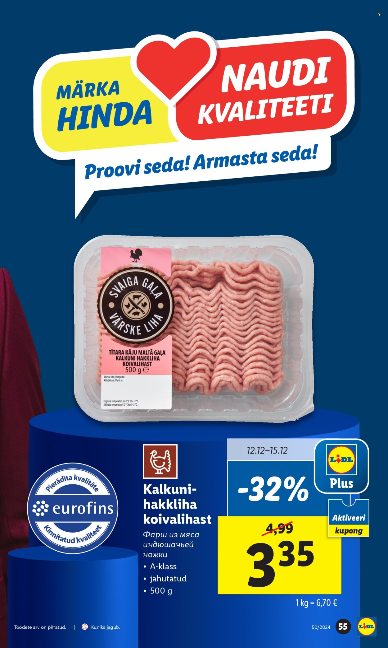 Lidl kliendileht - 09.12.2024 - 15.12.2024. Lehekülg 55