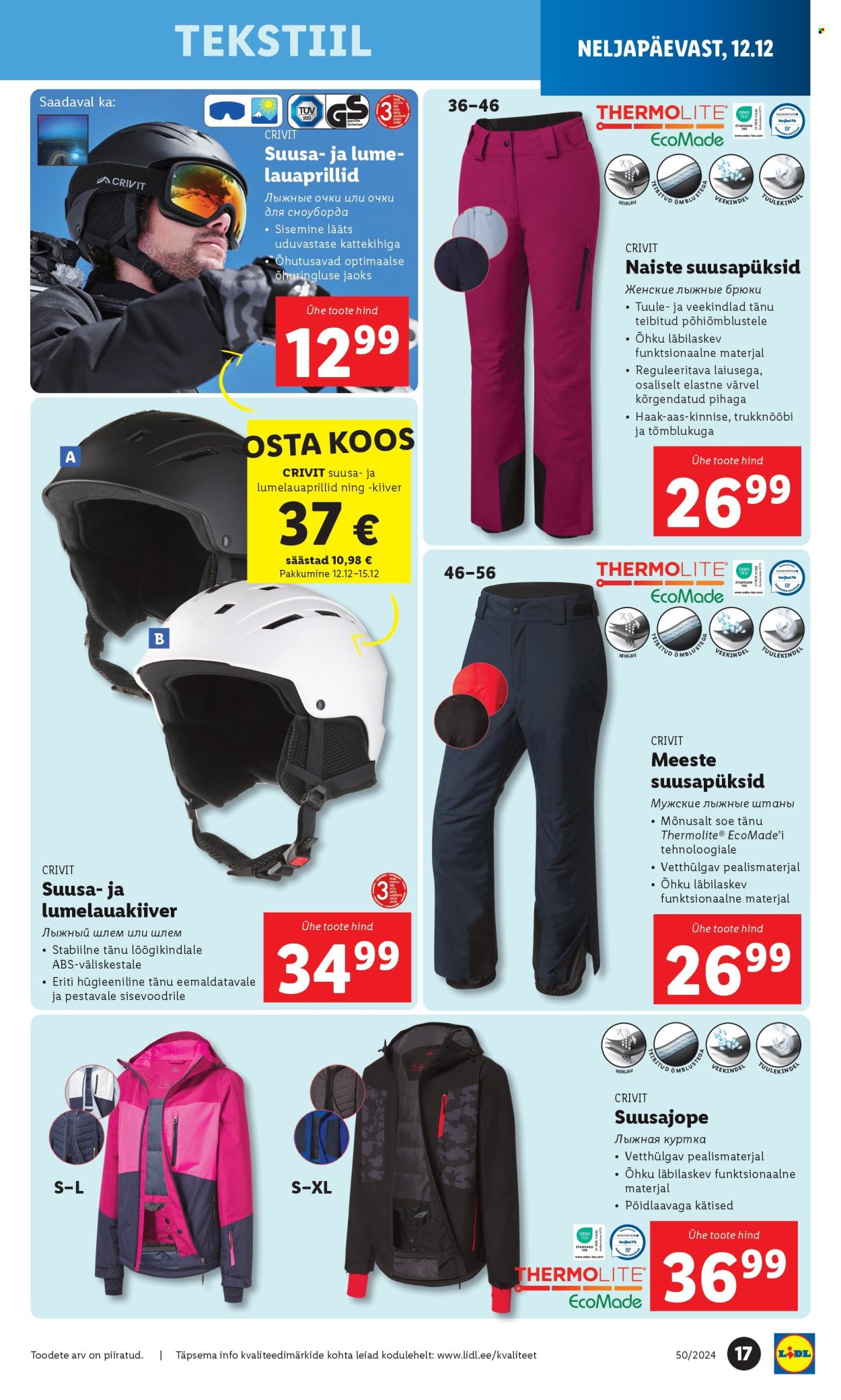 Lidl kliendileht - 09.12.2024 - 15.12.2024. Lehekülg 17