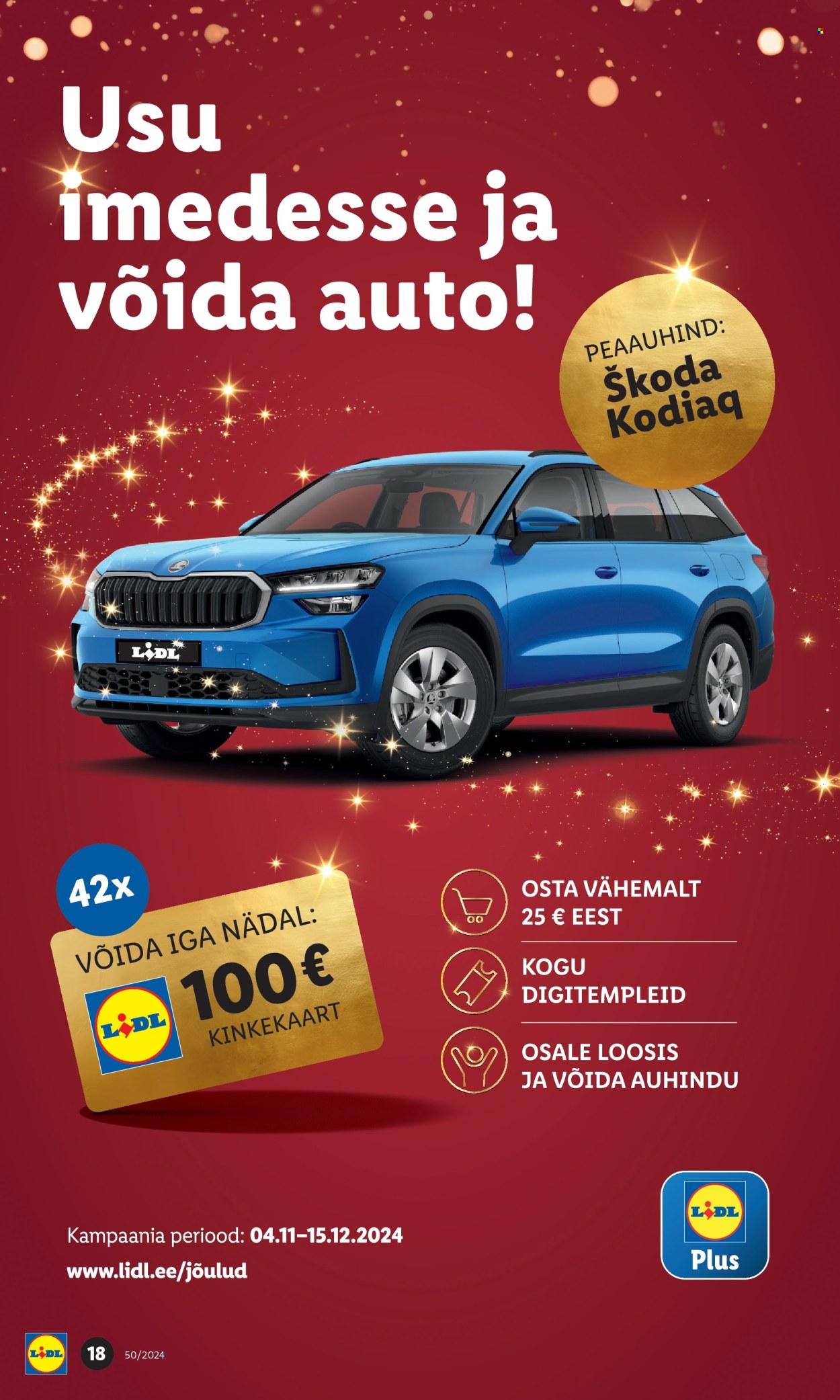 Lidl kliendileht - 09.12.2024 - 15.12.2024. Lehekülg 18