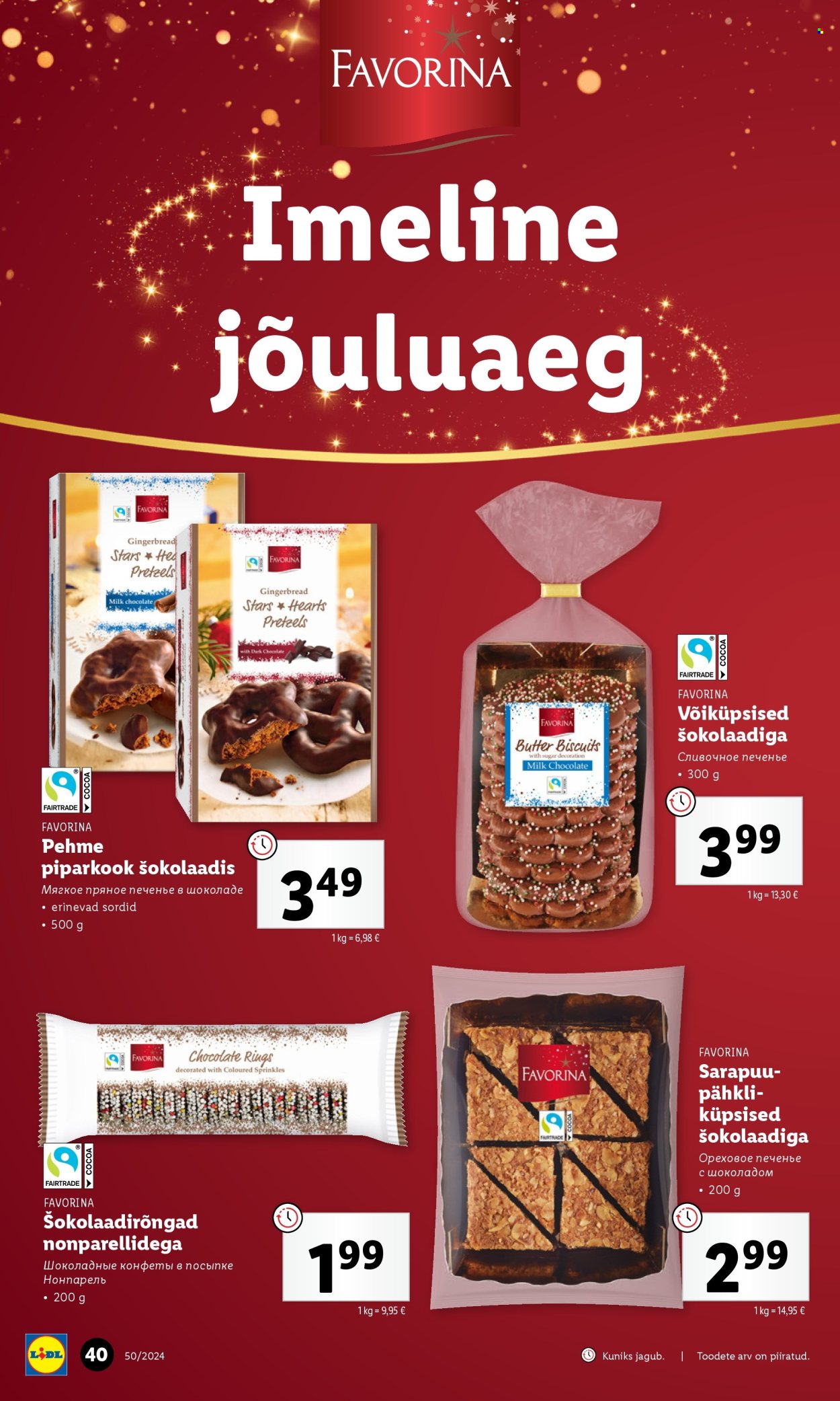 Lidl kliendileht - 12.12.2024 - 15.12.2024. Lehekülg 40