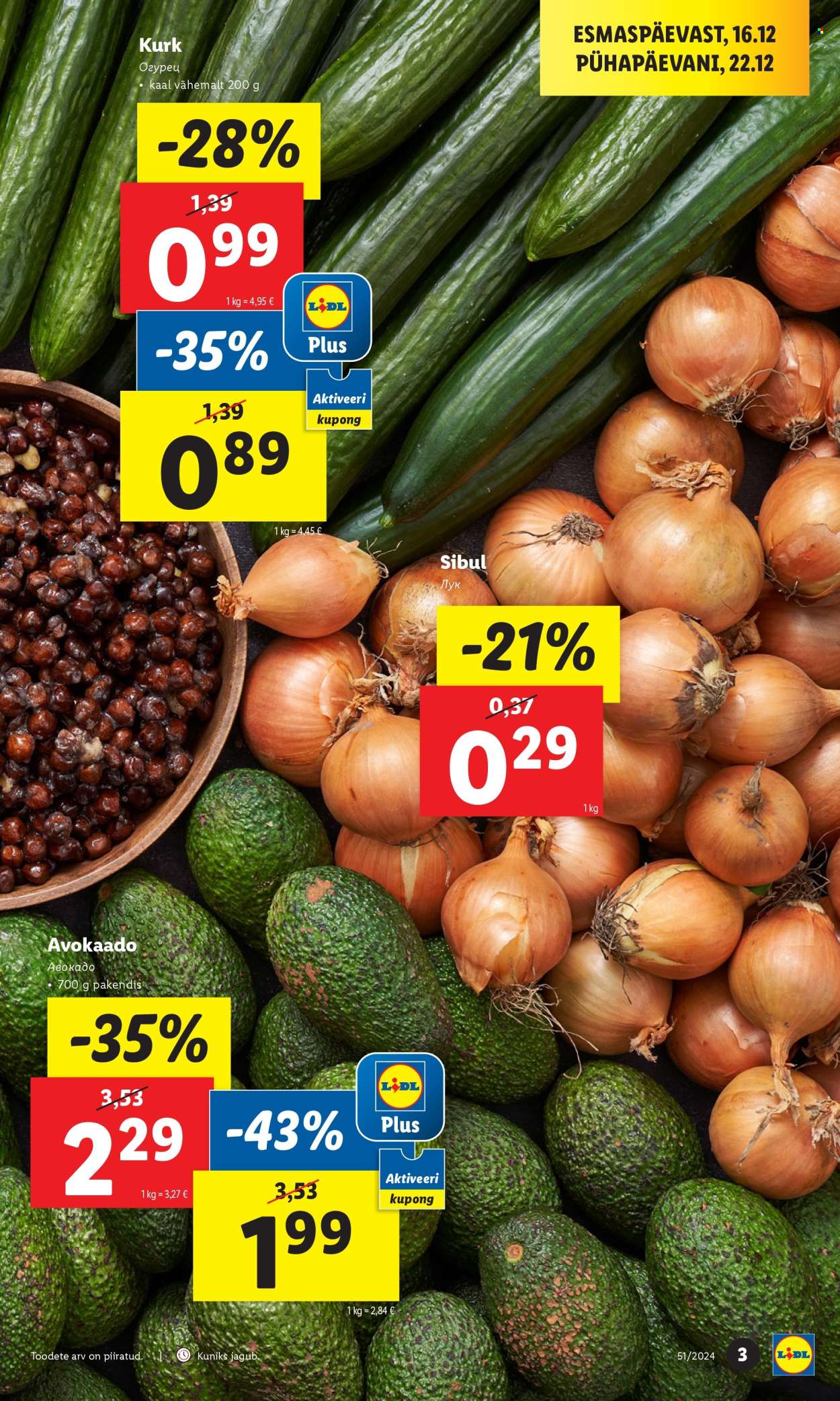 Lidl kliendileht - 16.12.2024 - 23.12.2024. Lehekülg 3