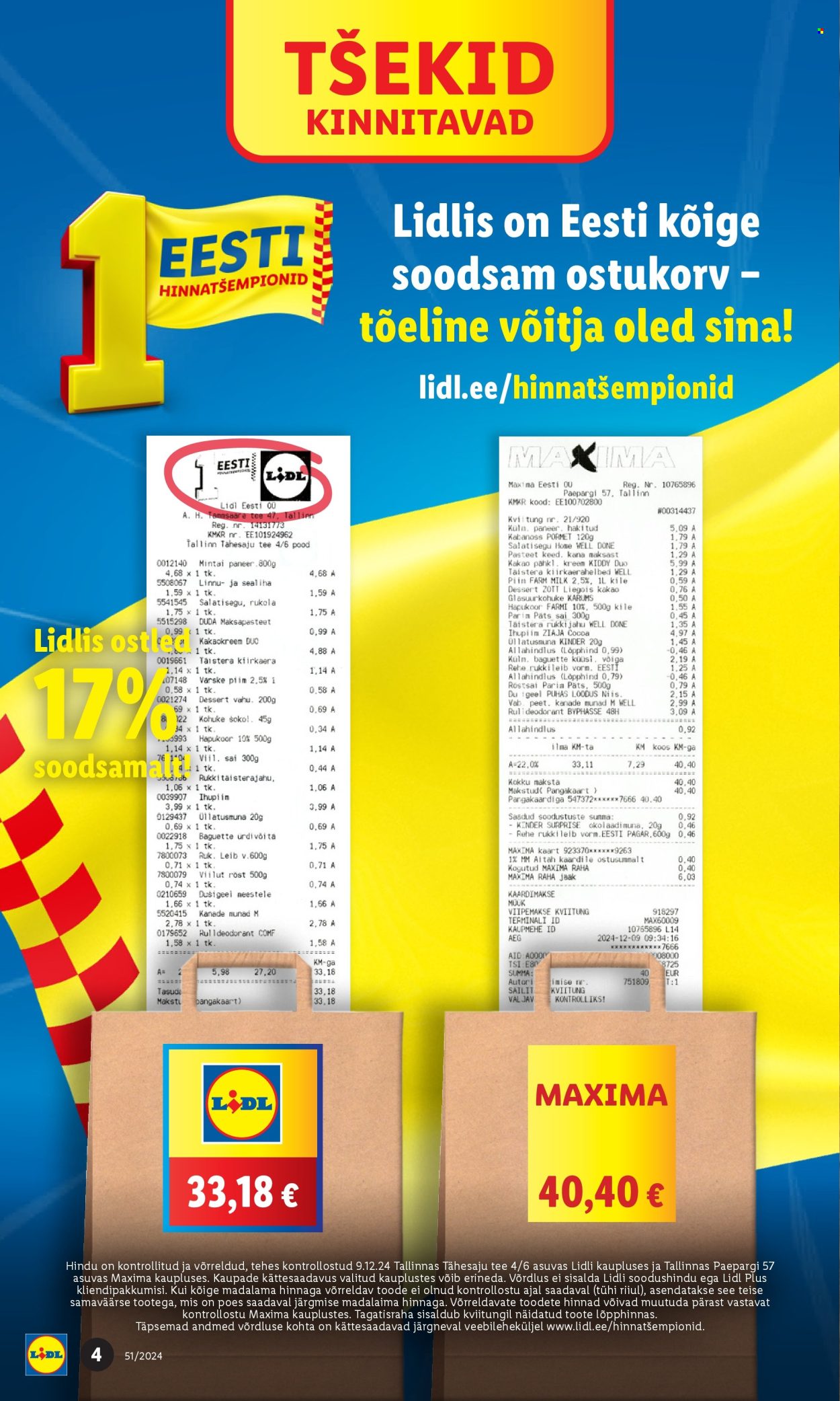 Lidl kliendileht - 16.12.2024 - 23.12.2024. Lehekülg 4