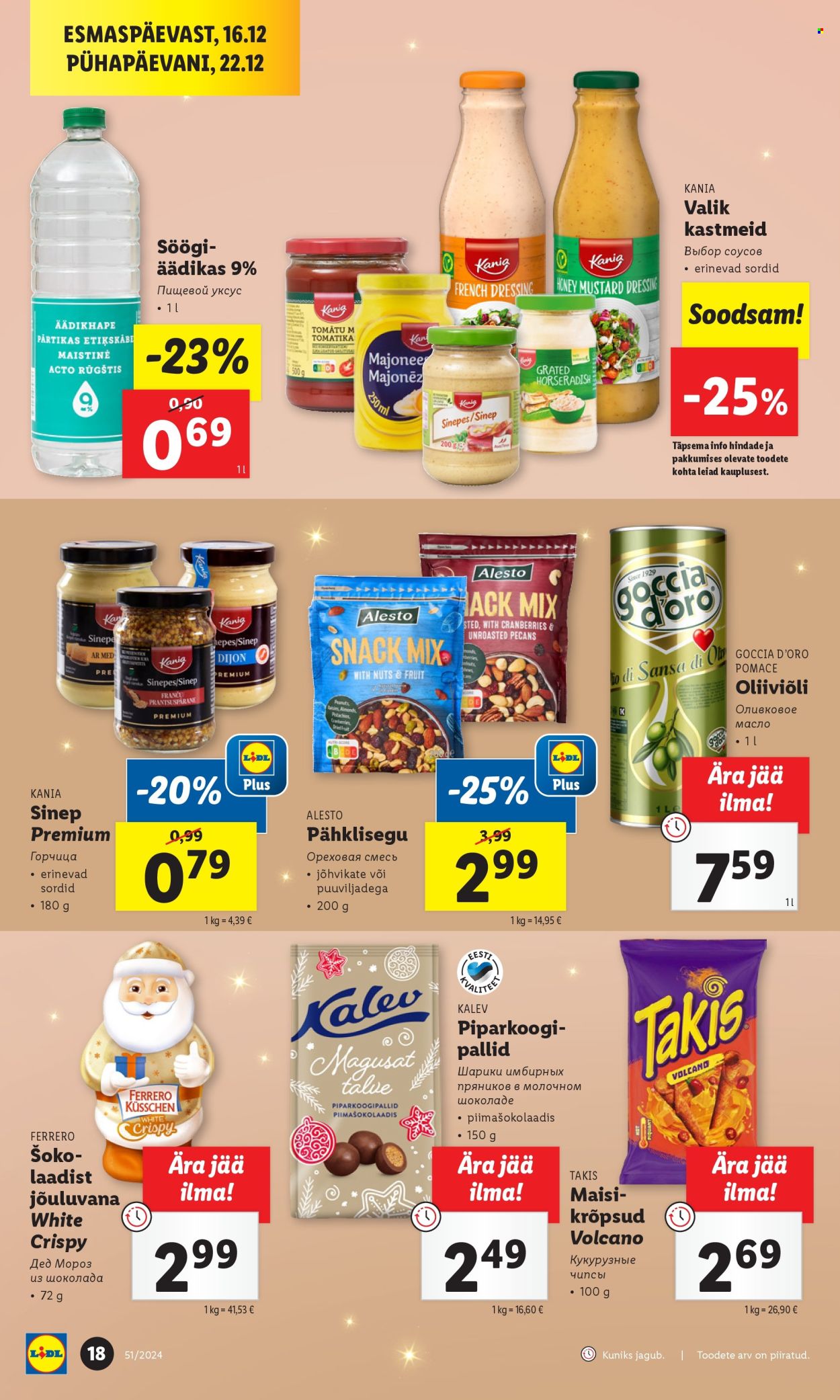 Lidl kliendileht - 16.12.2024 - 23.12.2024. Lehekülg 18