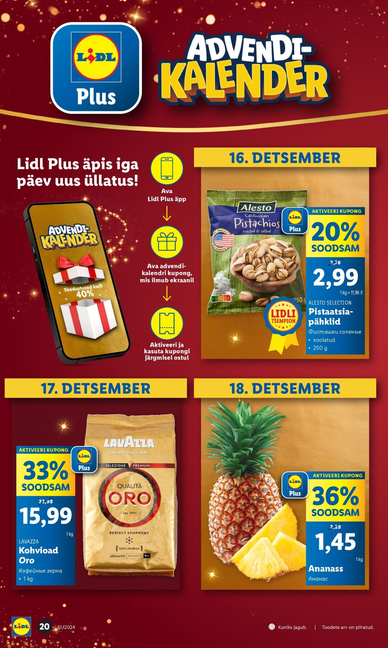 Lidl kliendileht - 16.12.2024 - 23.12.2024. Lehekülg 20