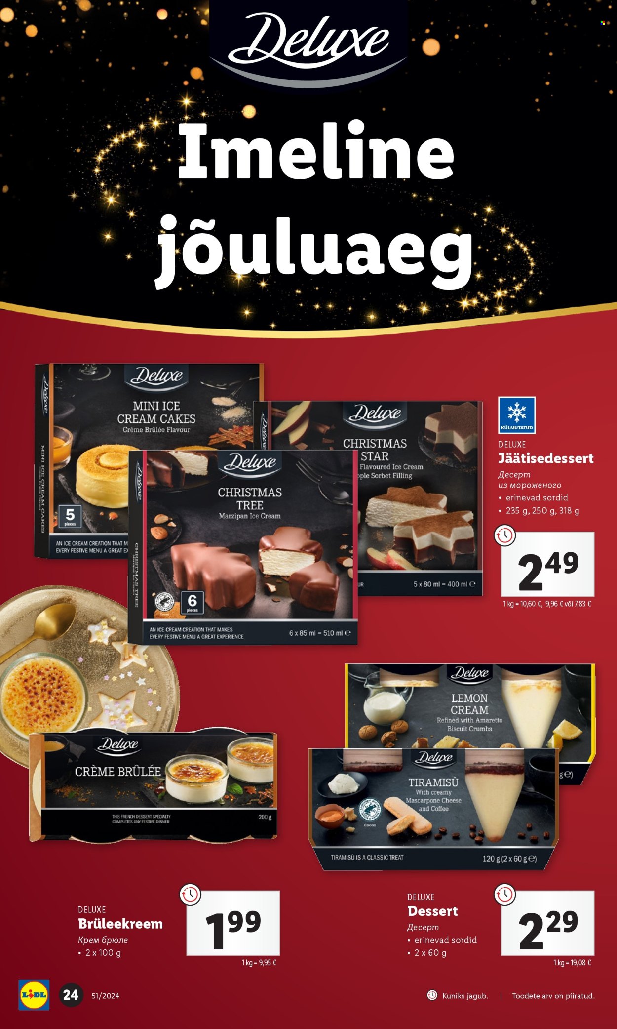 Lidl kliendileht - 16.12.2024 - 23.12.2024. Lehekülg 24