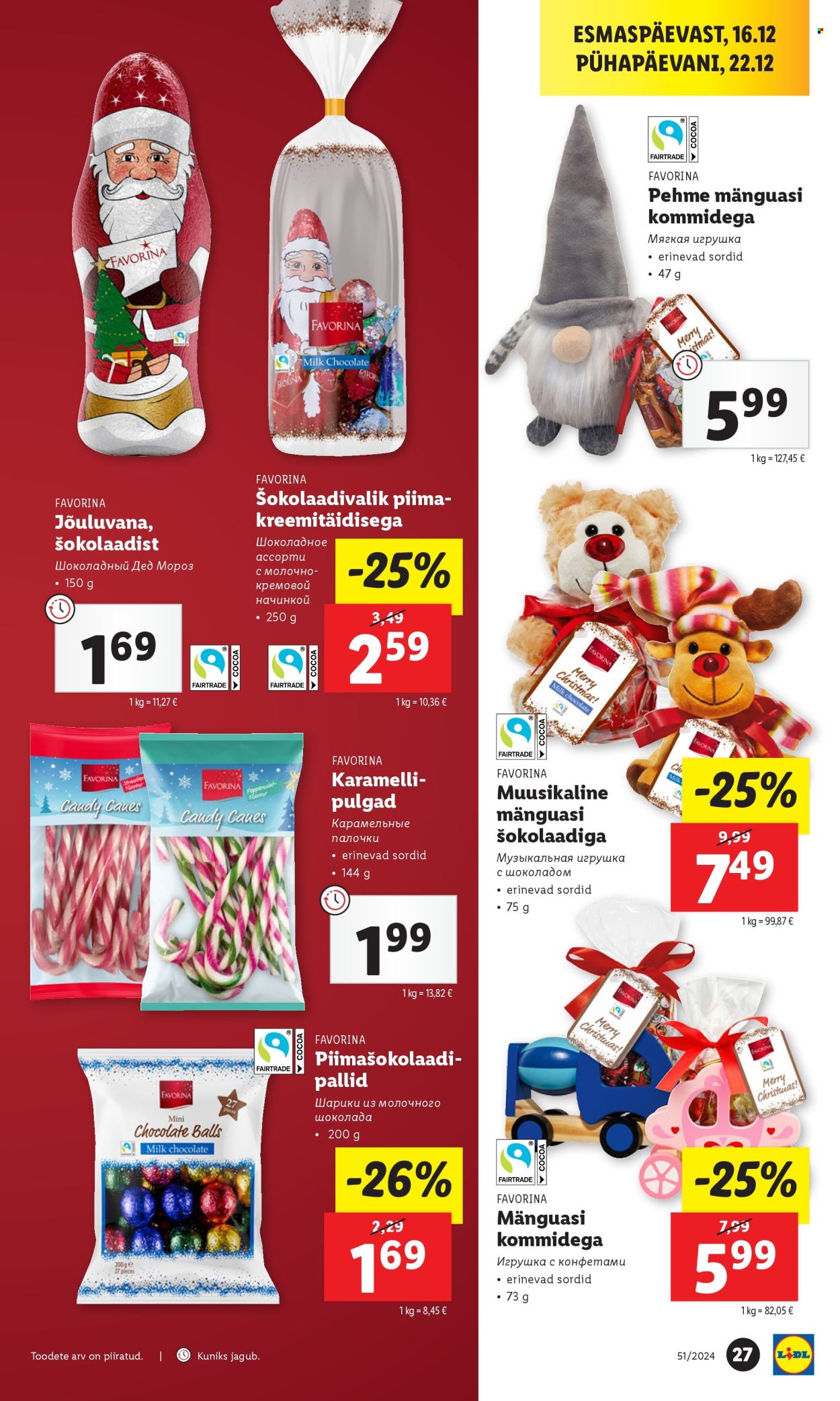 Lidl kliendileht - 16.12.2024 - 23.12.2024. Lehekülg 27
