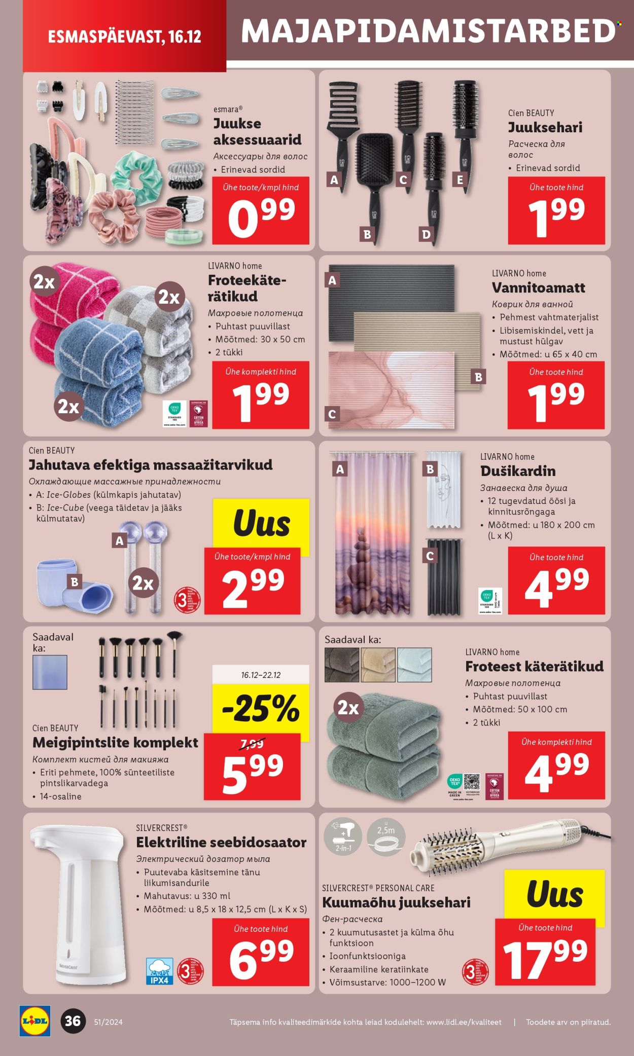 Lidl kliendileht - 16.12.2024 - 23.12.2024. Lehekülg 36