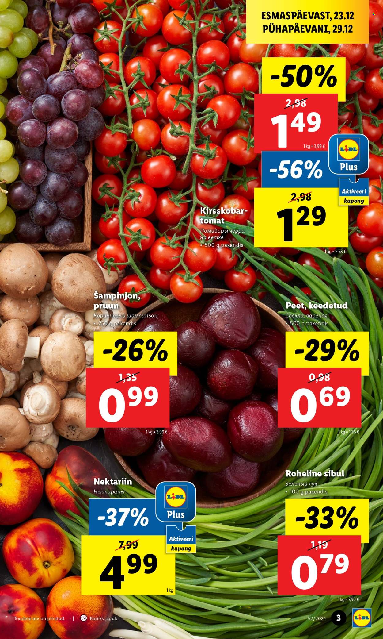 Lidl kliendileht - 23.12.2024 - 29.12.2024. Lehekülg 3