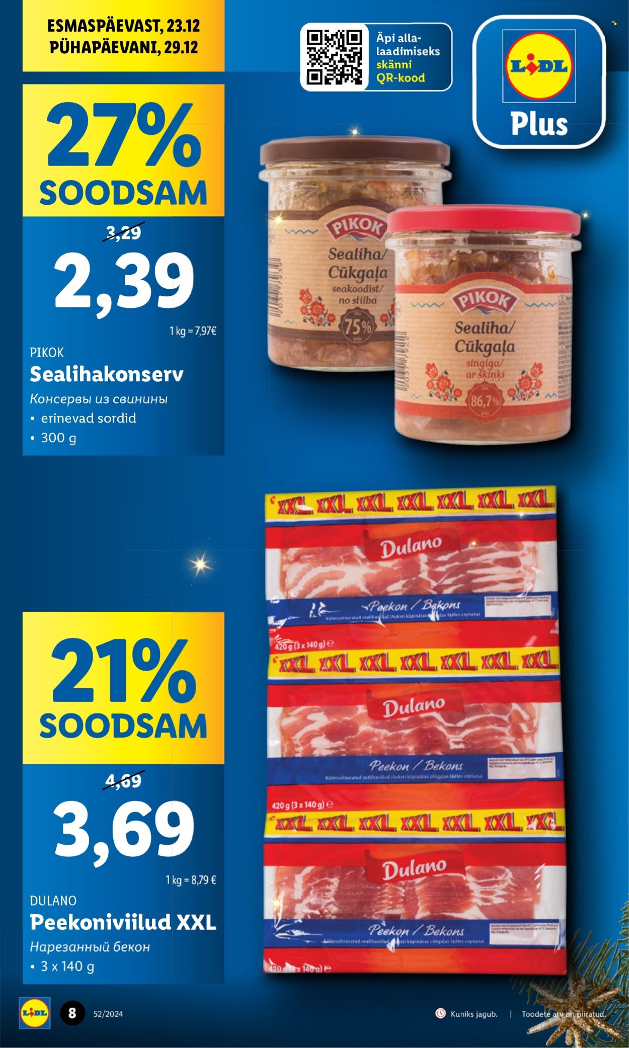 Lidl kliendileht - 23.12.2024 - 29.12.2024. Lehekülg 8