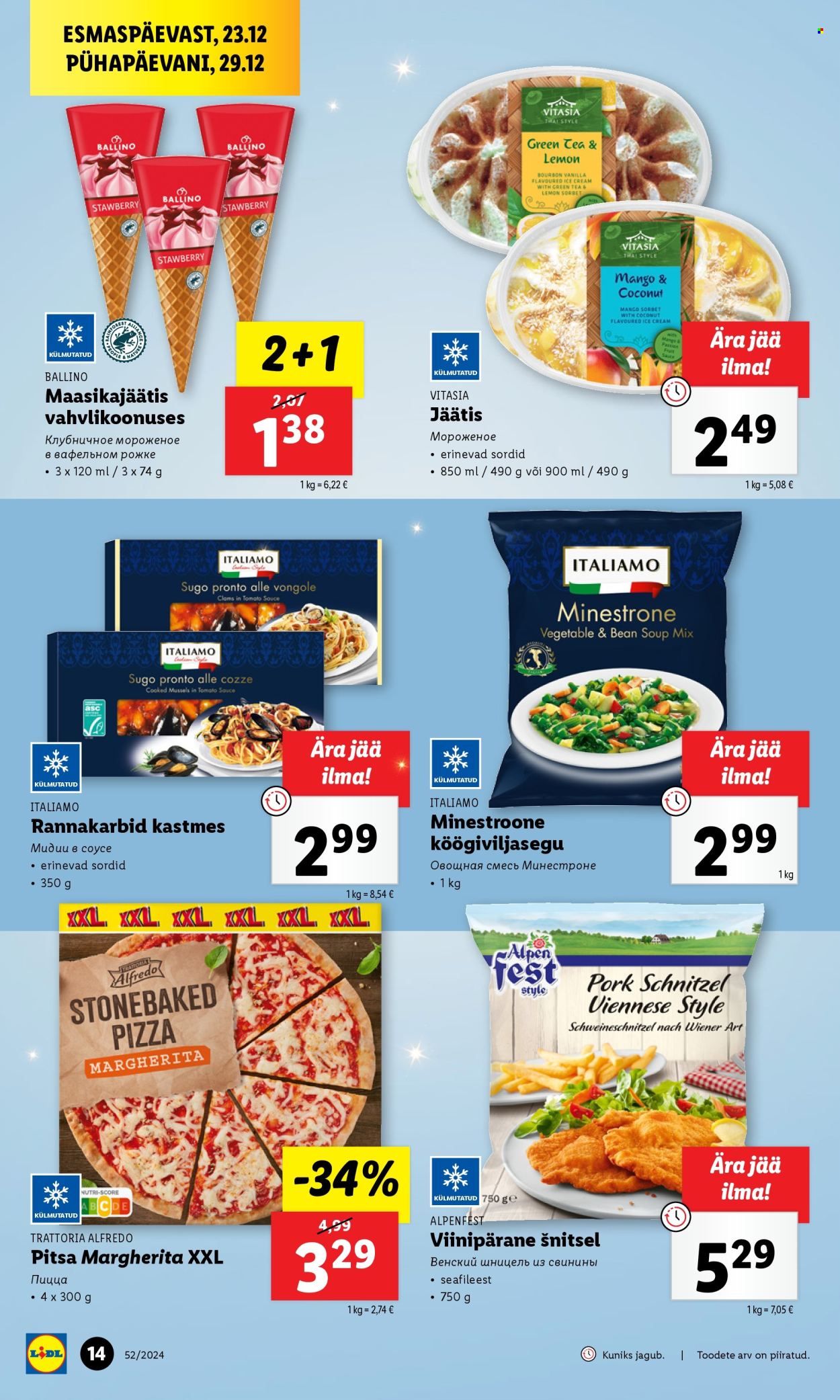 Lidl kliendileht - 23.12.2024 - 29.12.2024. Lehekülg 14