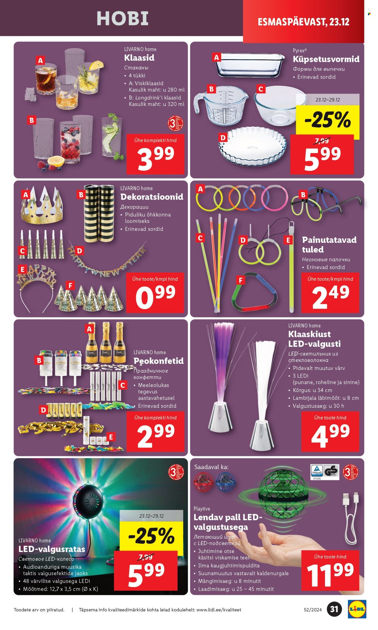 Lidl kliendileht - 23.12.2024 - 29.12.2024. Lehekülg 31
