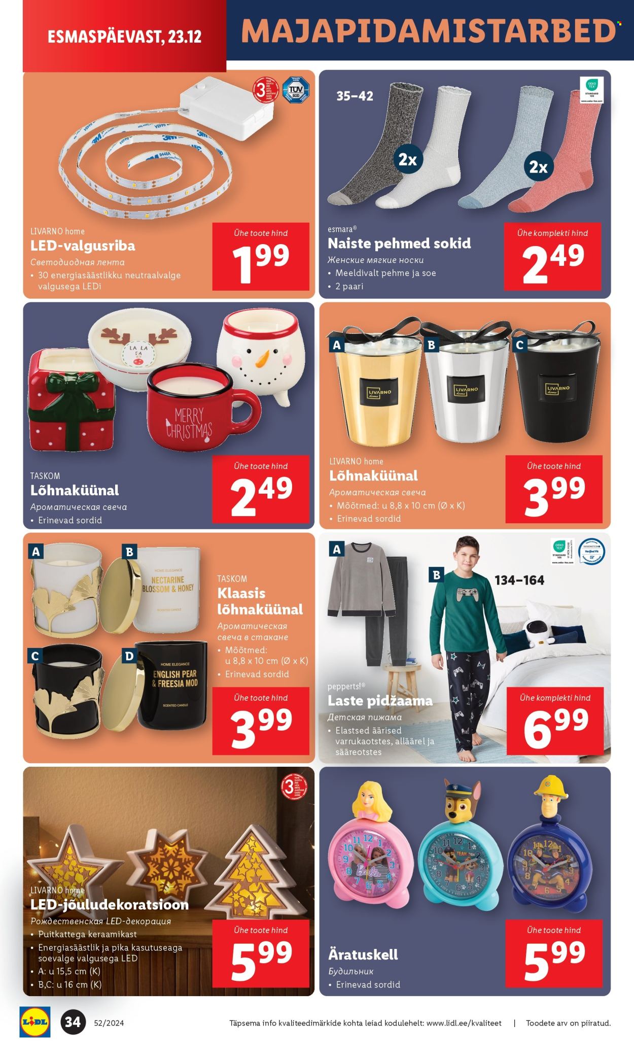 Lidl kliendileht - 23.12.2024 - 29.12.2024. Lehekülg 34