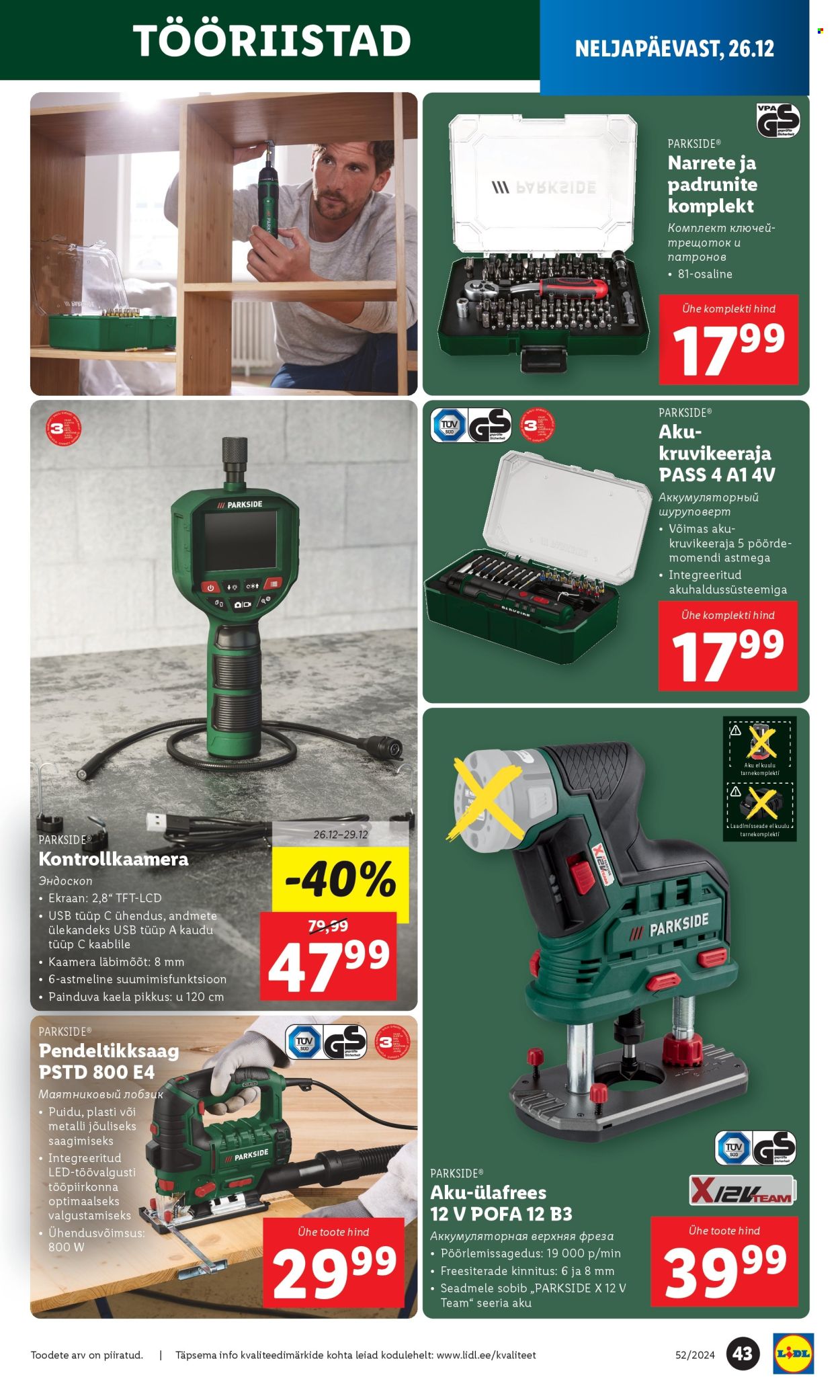 Lidl kliendileht - 23.12.2024 - 29.12.2024. Lehekülg 43