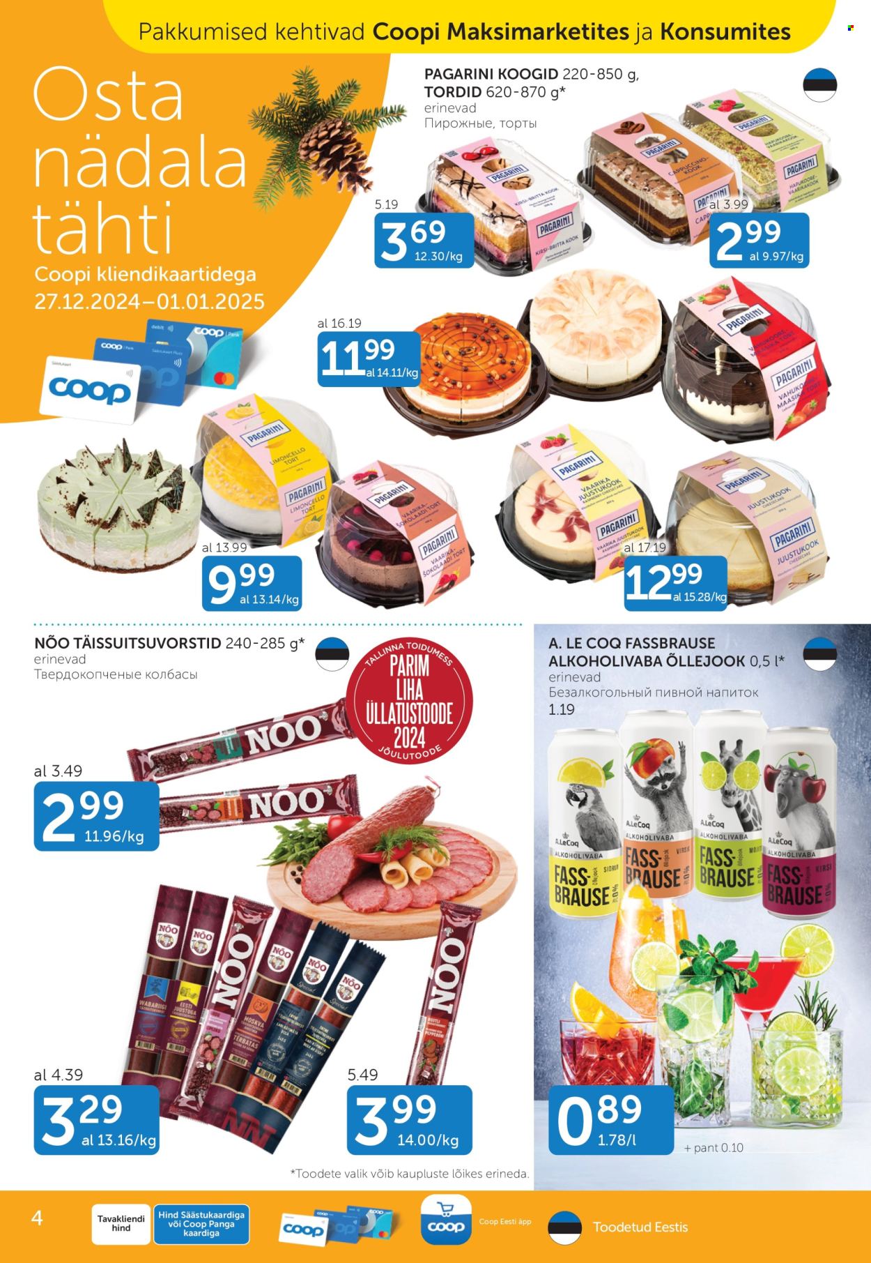 Coop kliendileht - 27.12.2024 - 01.01.2025. Lehekülg 4