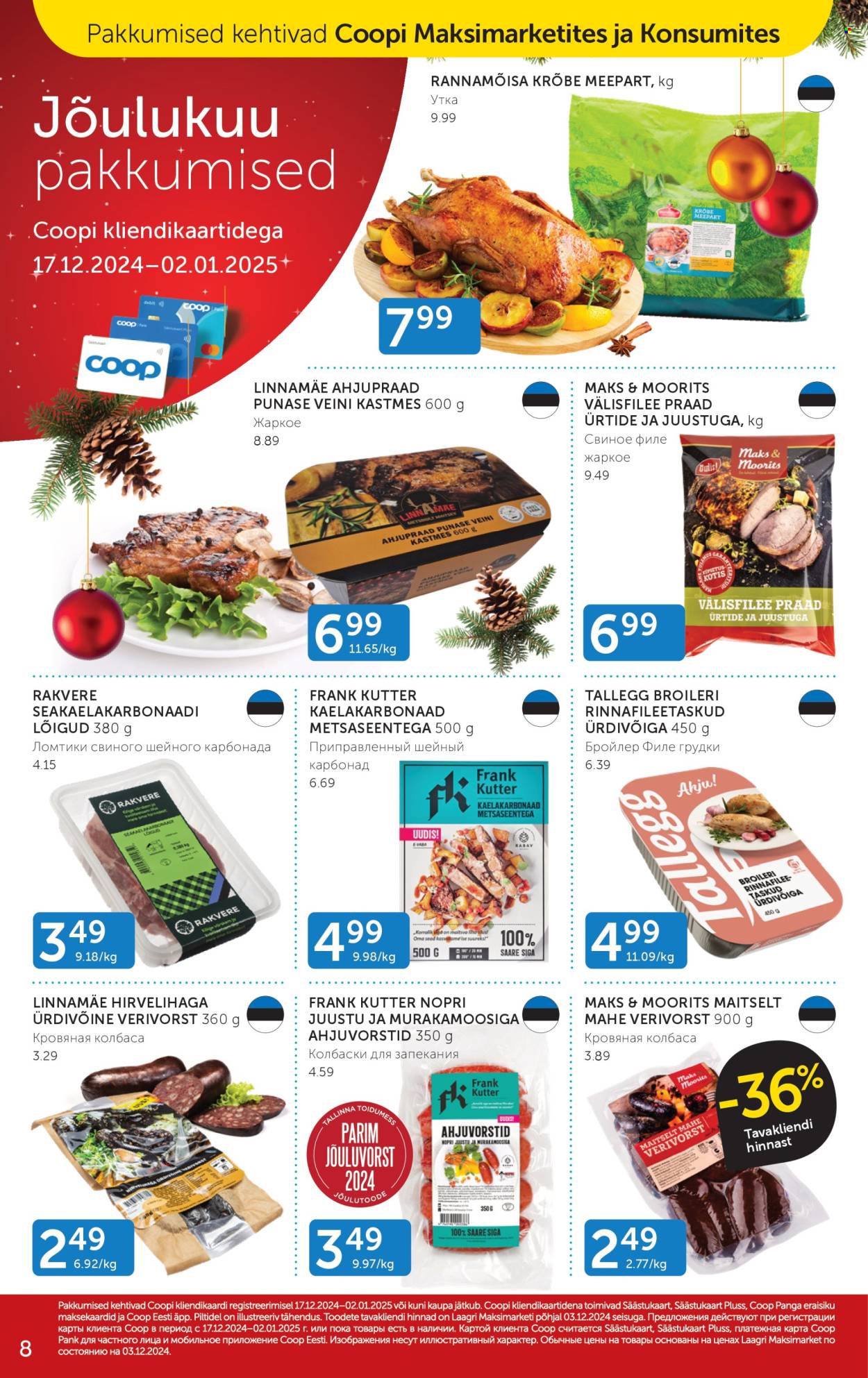 Coop kliendileht - 27.12.2024 - 01.01.2025. Lehekülg 8