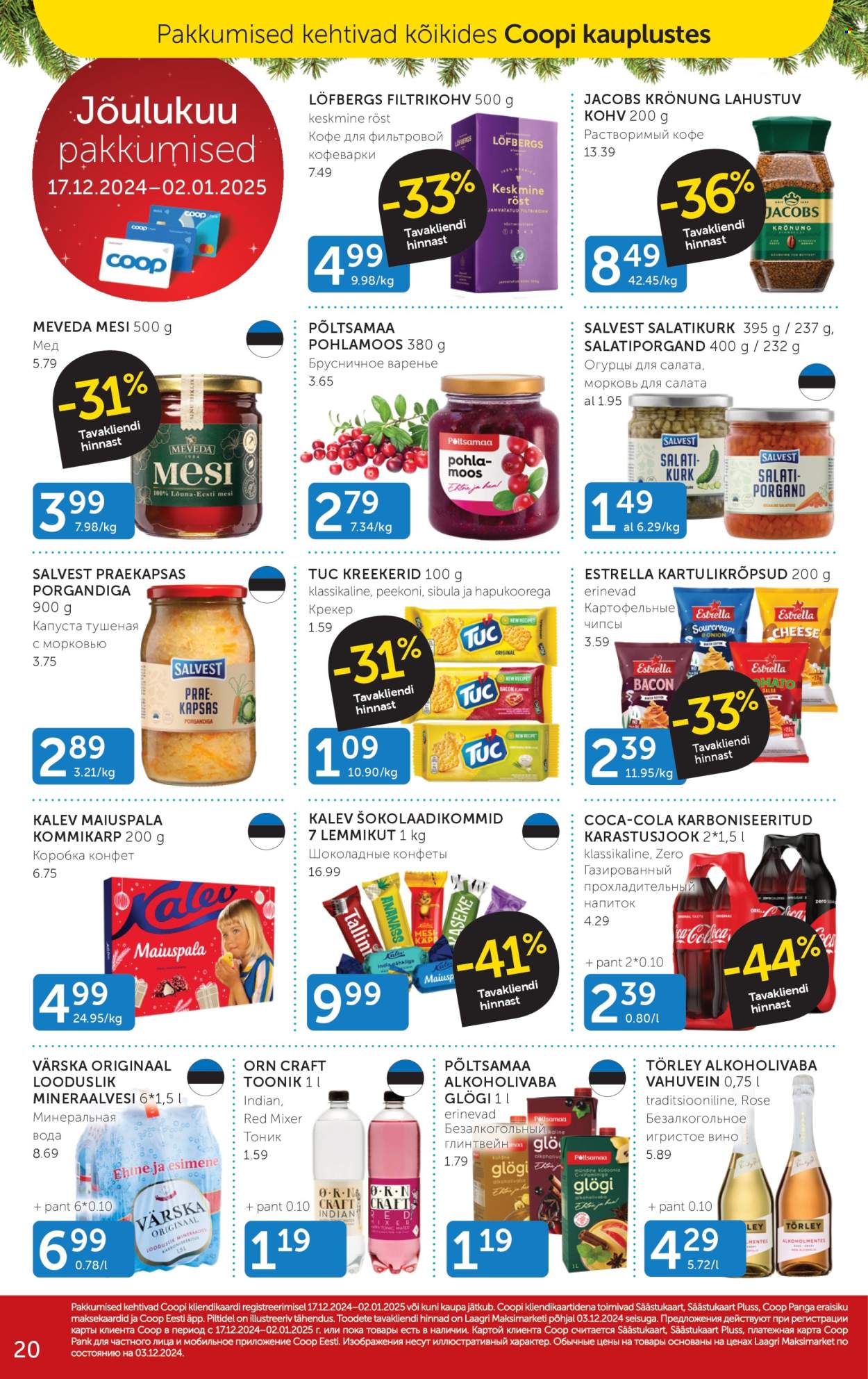 Coop kliendileht - 27.12.2024 - 01.01.2025. Lehekülg 20