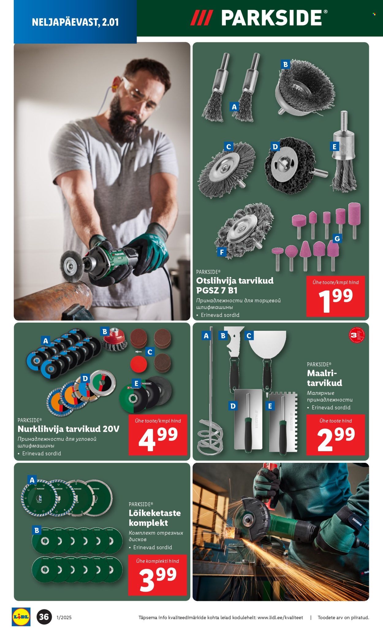Lidl kliendileht - 30.12.2024 - 05.01.2025. Lehekülg 36