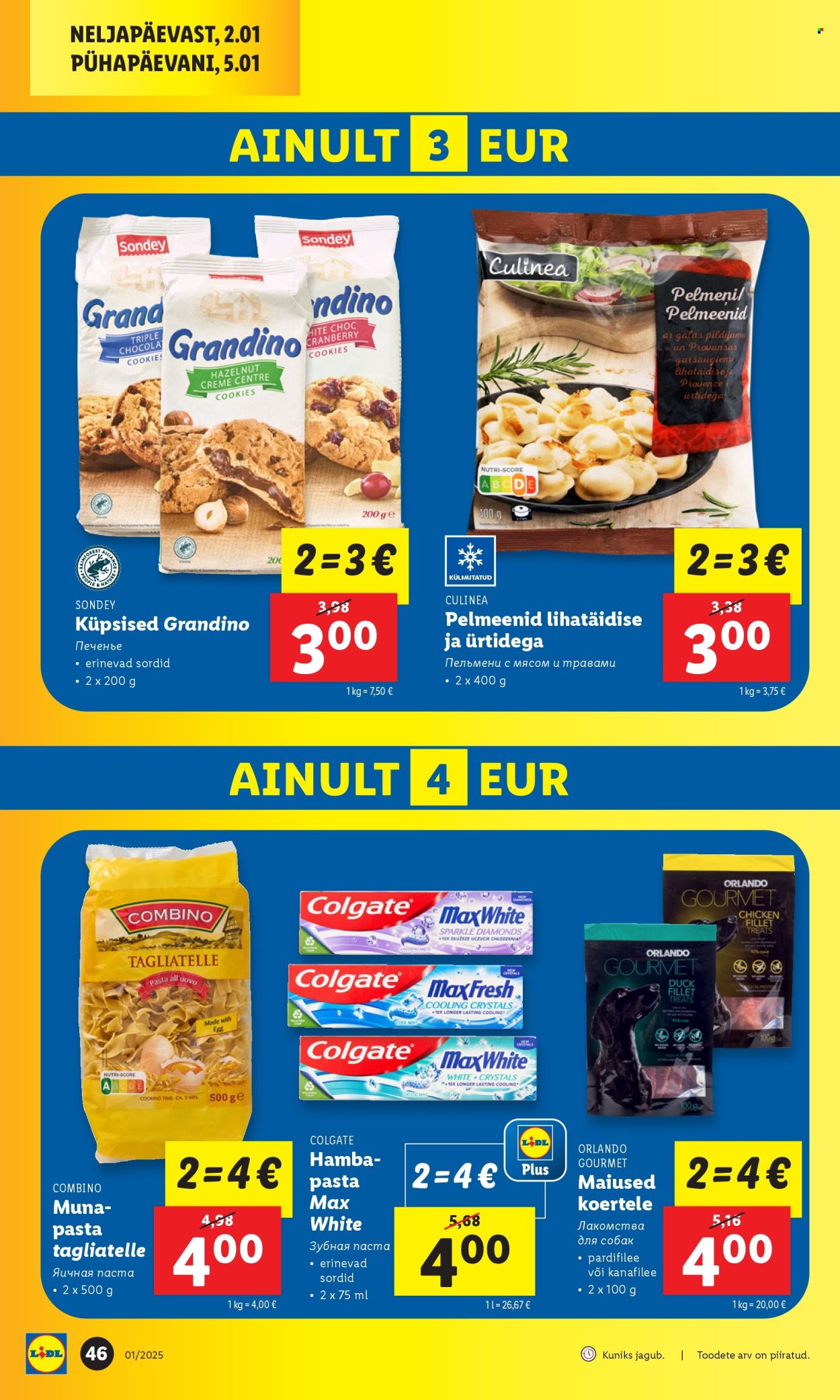 Lidl kliendileht - 30.12.2024 - 05.01.2025. Lehekülg 46