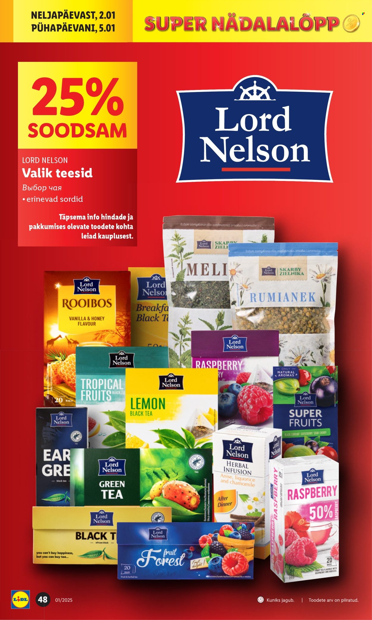 Lidl kliendileht - 30.12.2024 - 05.01.2025. Lehekülg 48