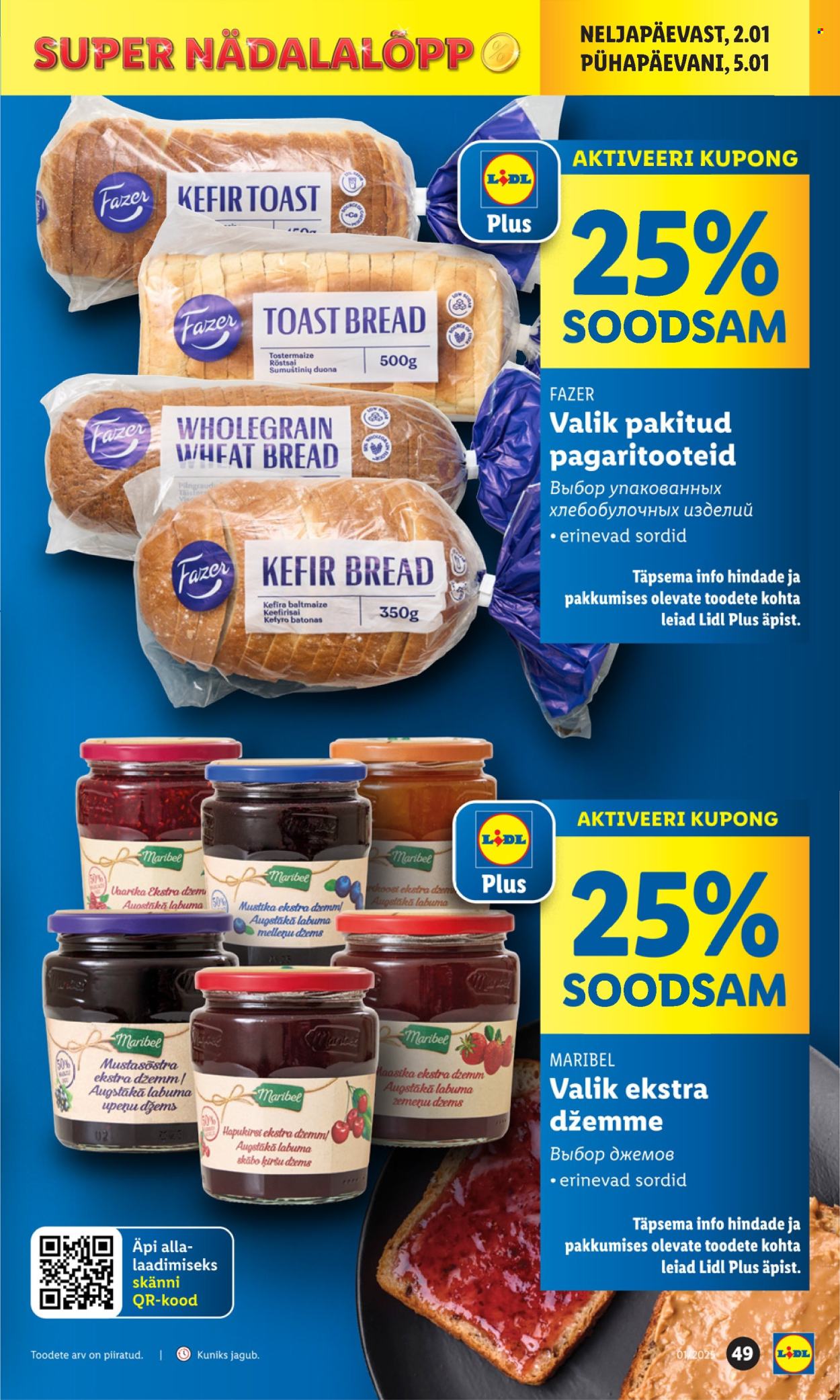 Lidl kliendileht - 30.12.2024 - 05.01.2025. Lehekülg 49