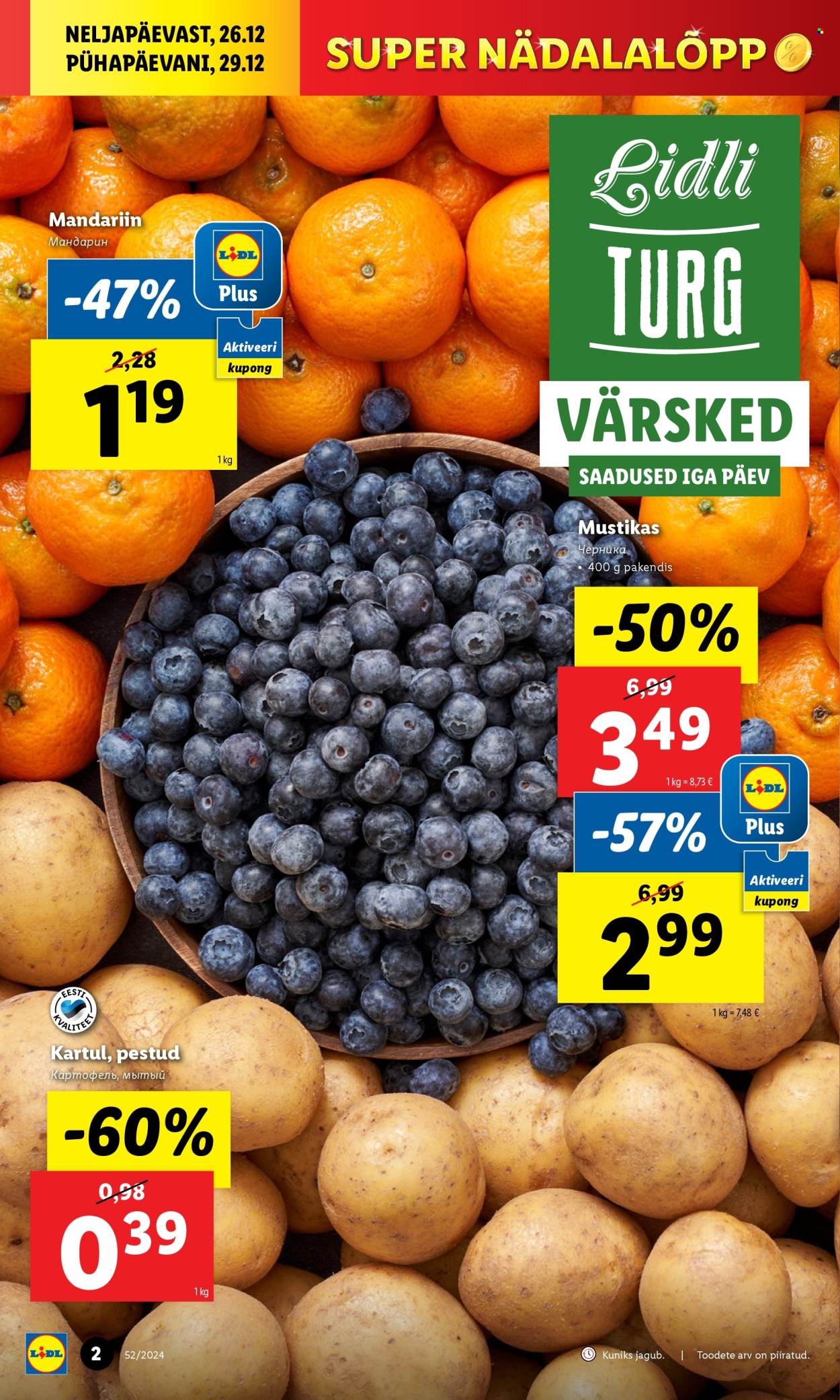 Lidl kliendileht - 26.12.2024 - 29.12.2024. Lehekülg 2