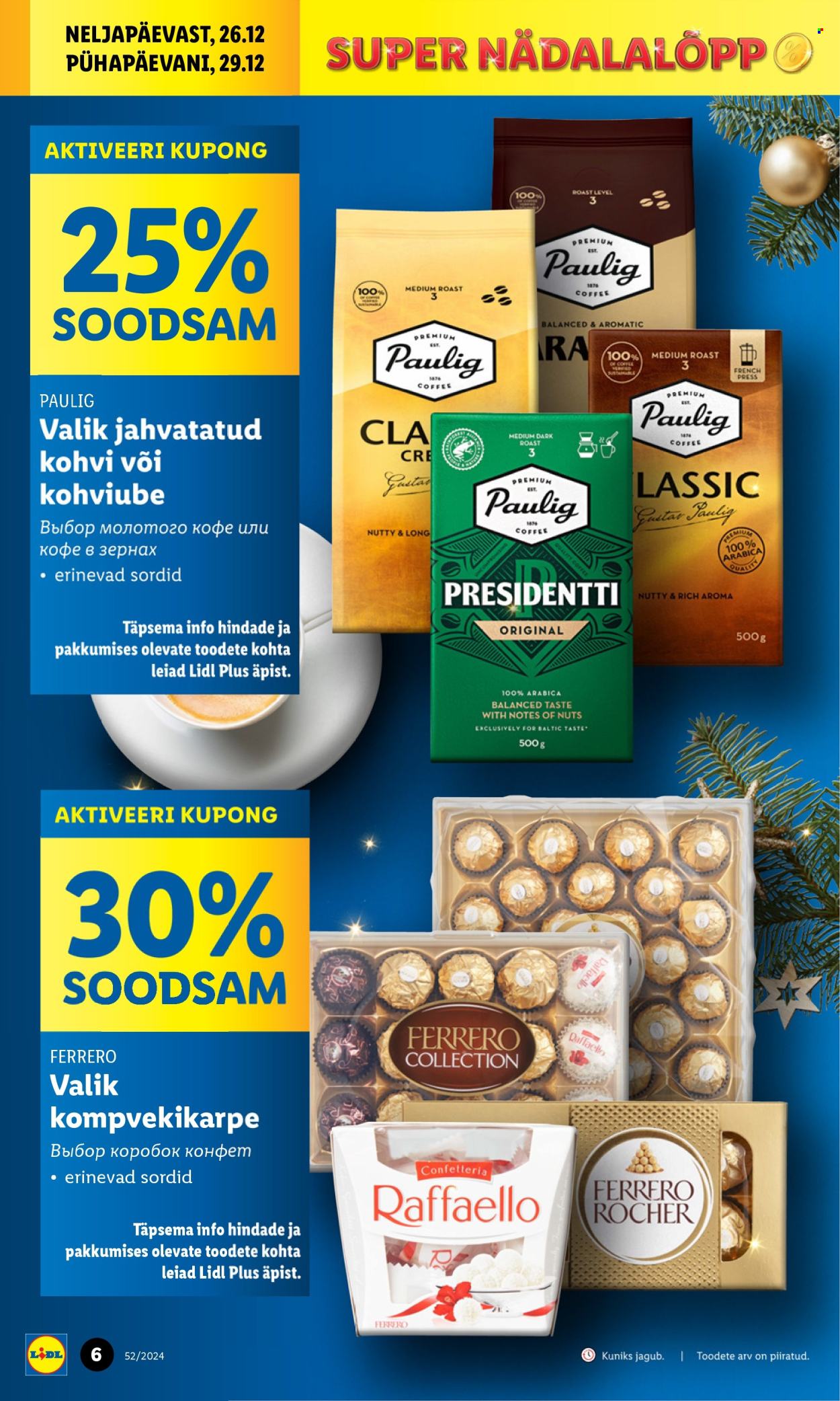 Lidl kliendileht - 26.12.2024 - 29.12.2024. Lehekülg 6