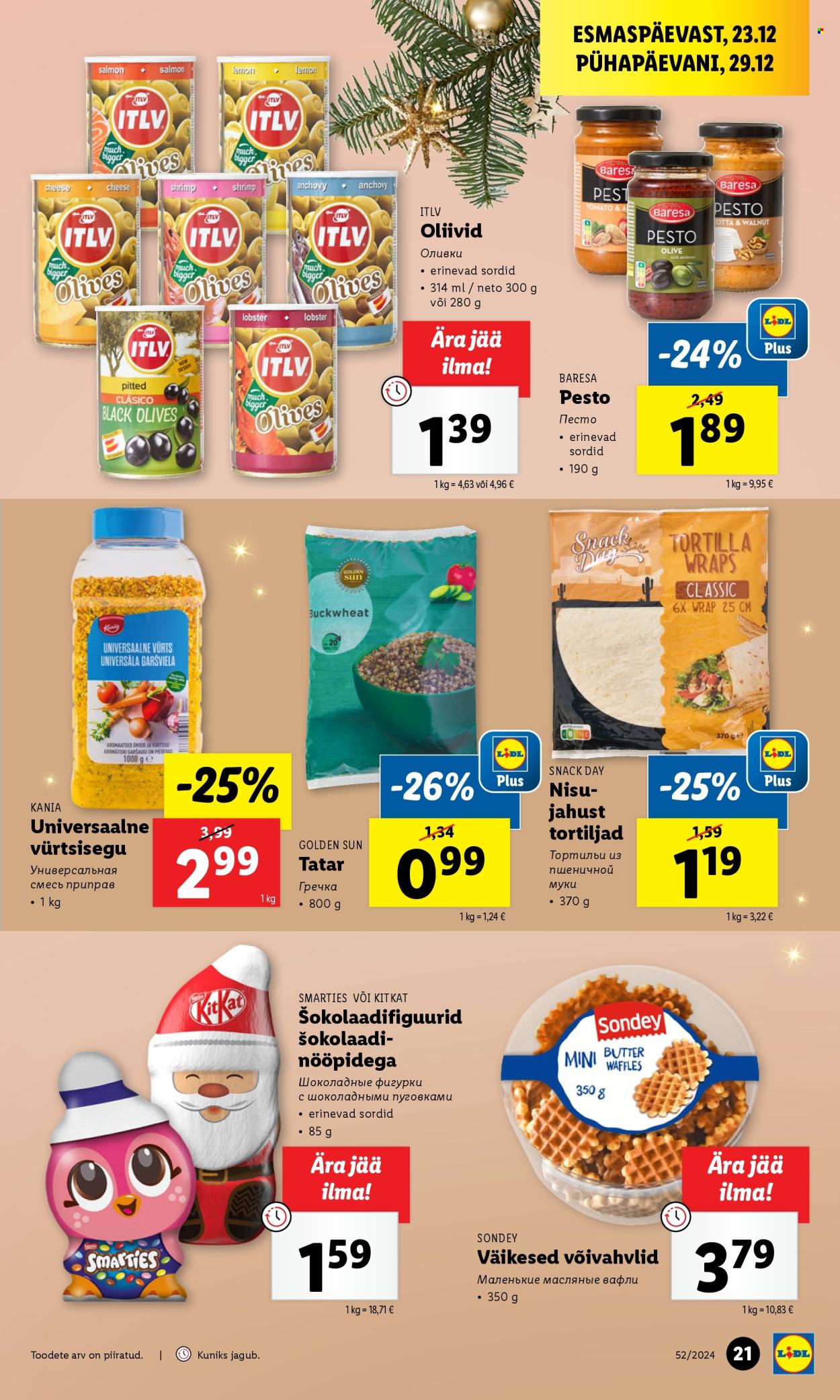 Lidl kliendileht - 26.12.2024 - 29.12.2024. Lehekülg 21