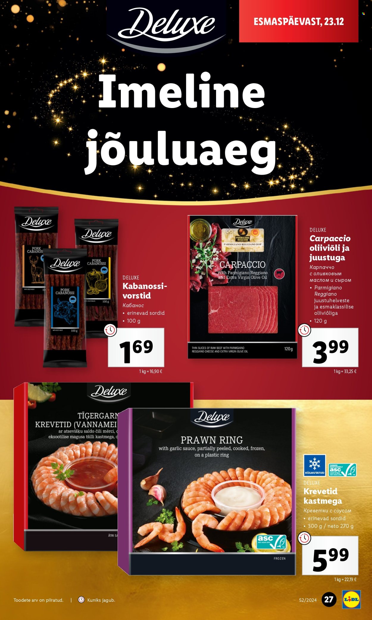 Lidl kliendileht - 26.12.2024 - 29.12.2024. Lehekülg 27