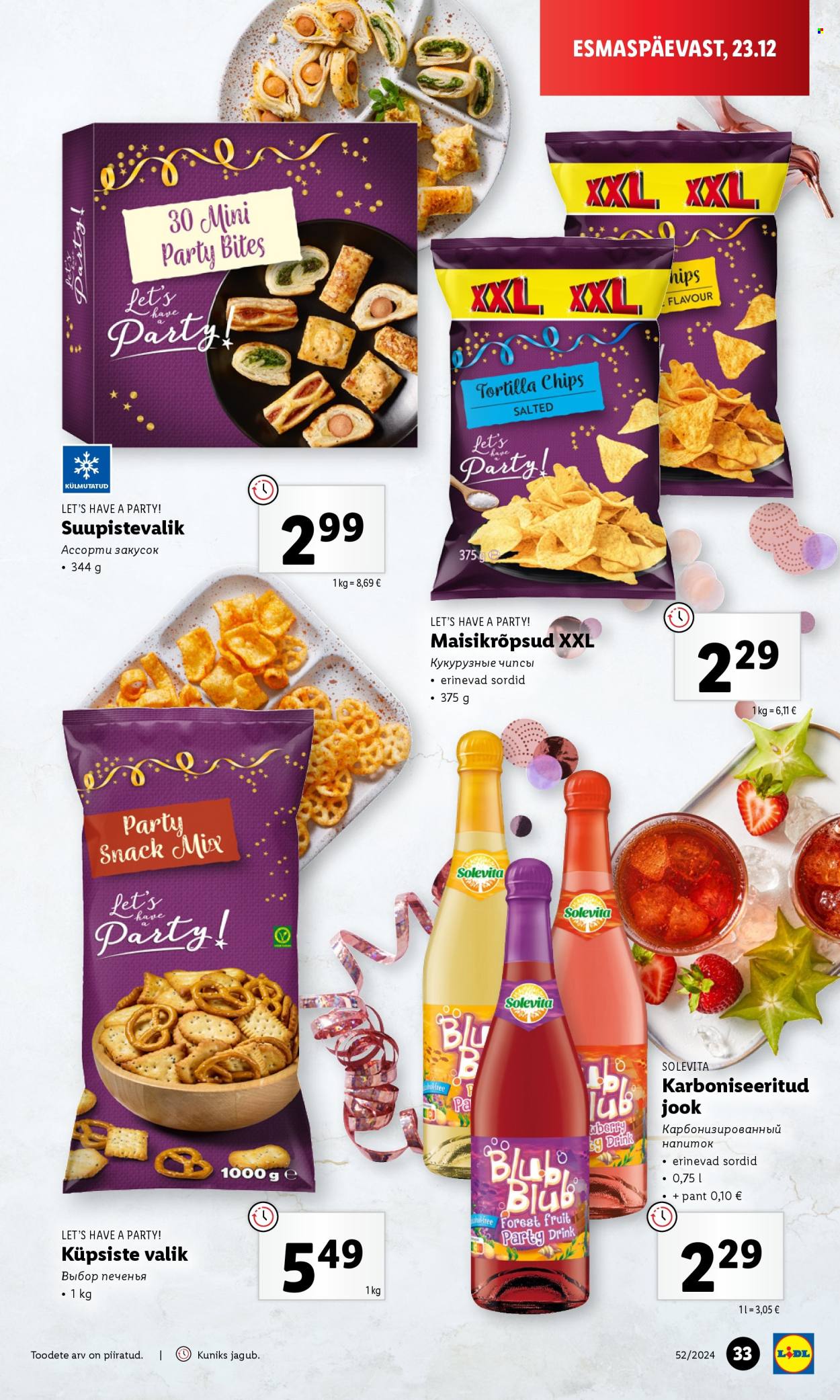Lidl kliendileht - 26.12.2024 - 29.12.2024. Lehekülg 33