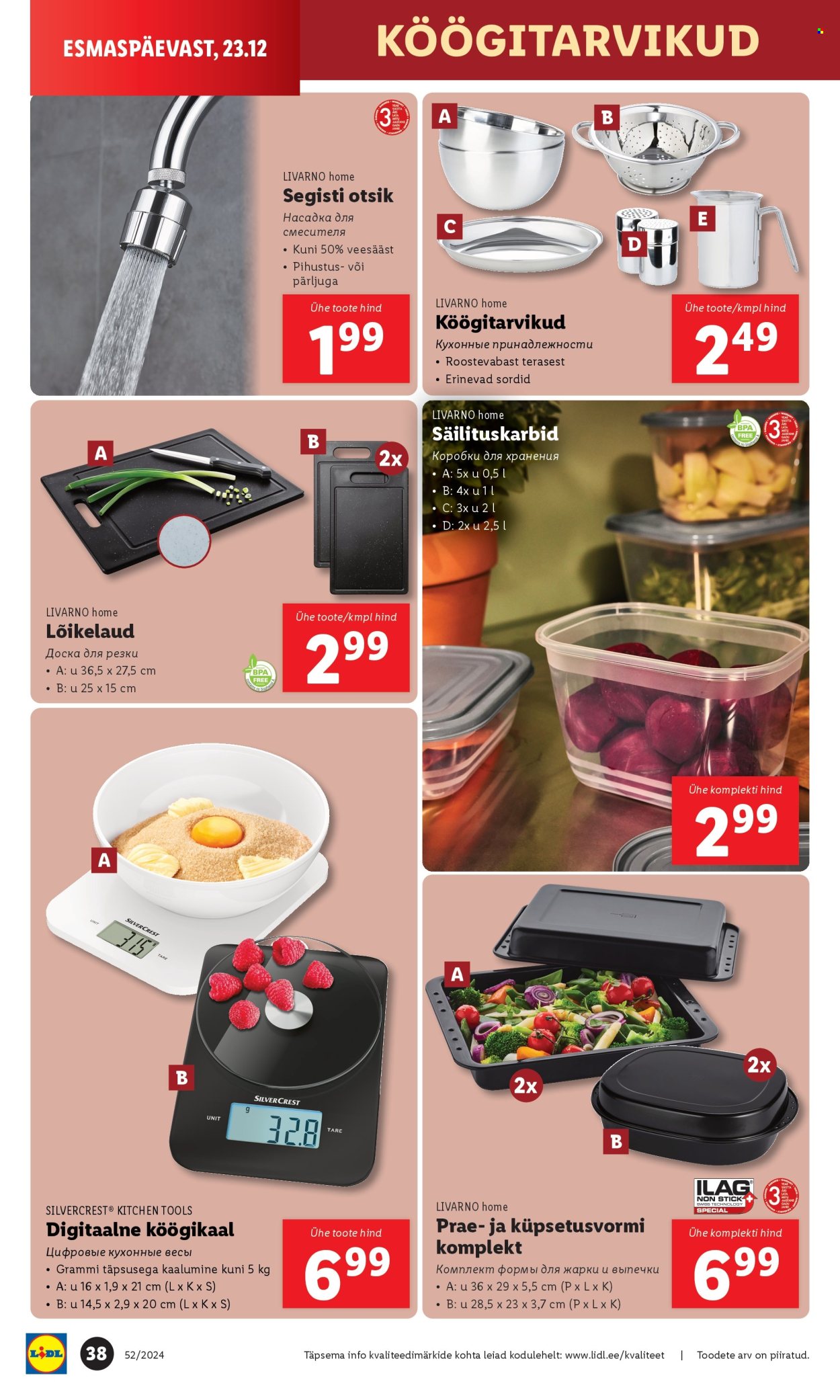 Lidl kliendileht - 26.12.2024 - 29.12.2024. Lehekülg 38