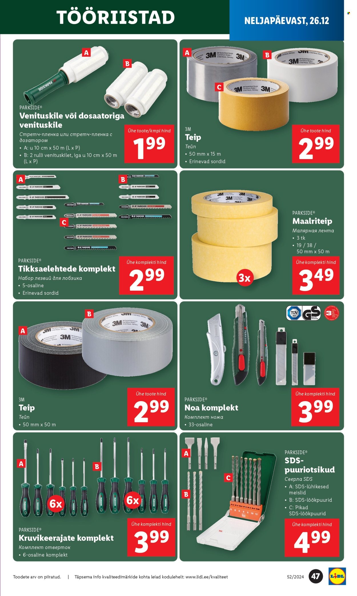Lidl kliendileht - 26.12.2024 - 29.12.2024. Lehekülg 47