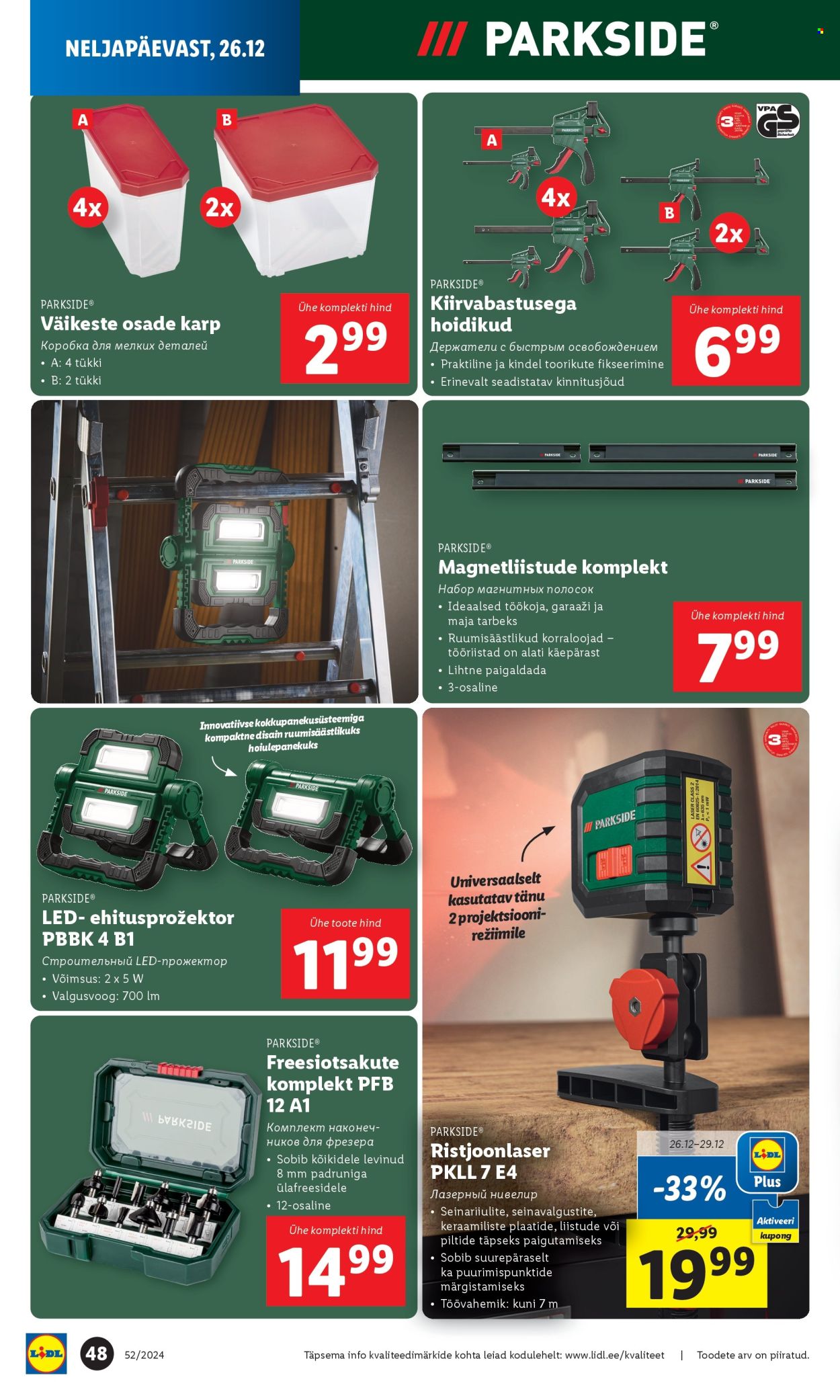 Lidl kliendileht - 26.12.2024 - 29.12.2024. Lehekülg 48