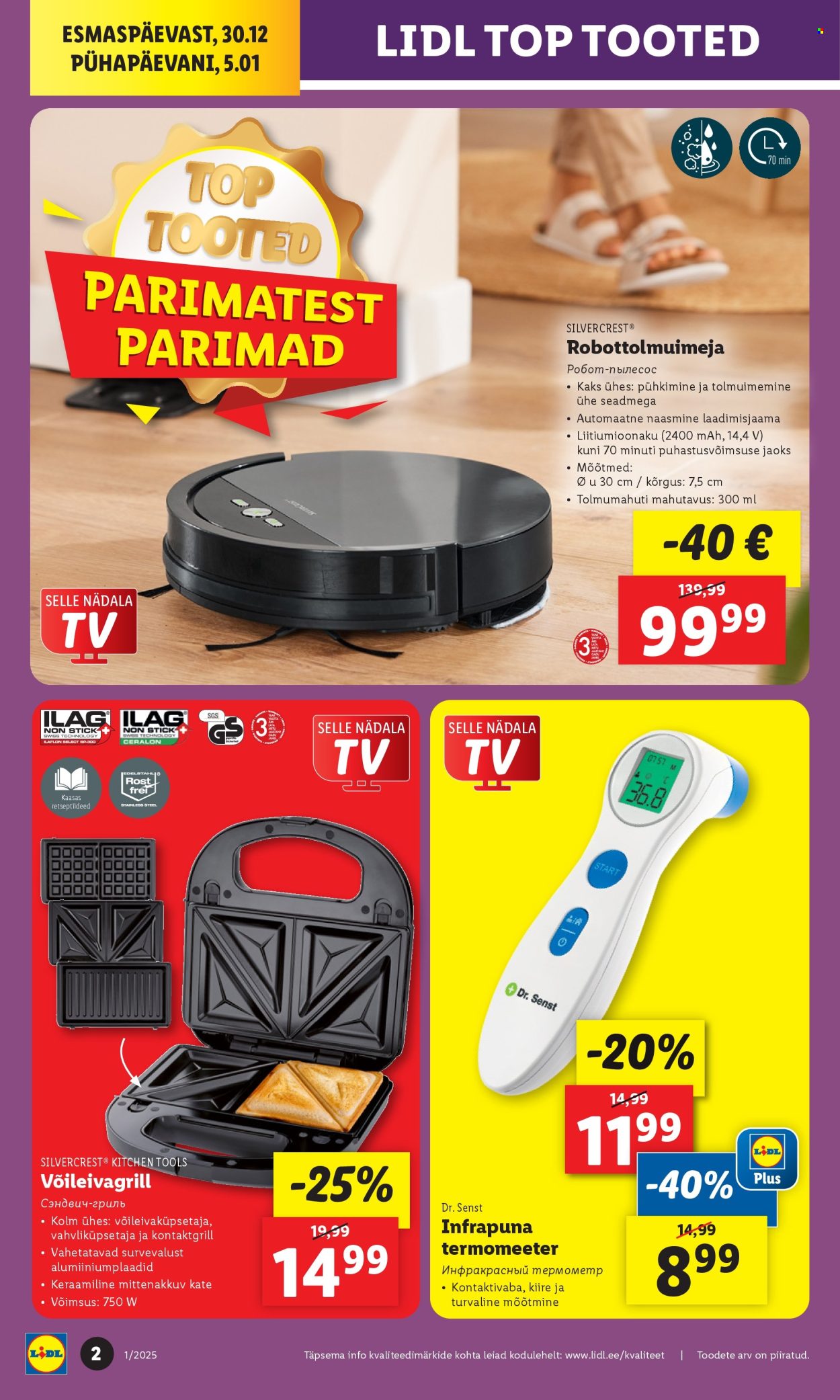 Lidl kliendileht - 30.12.2024 - 05.01.2025. Lehekülg 2