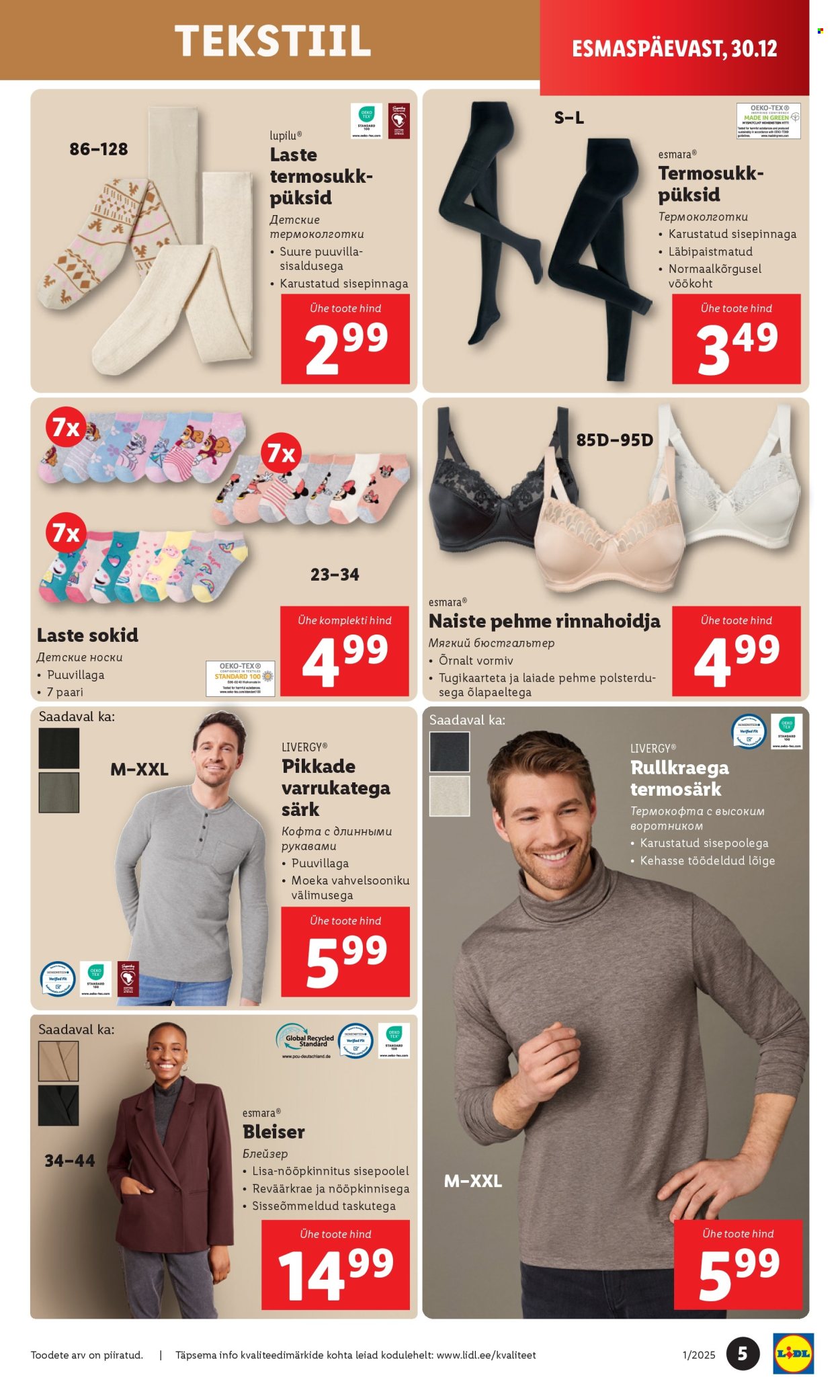 Lidl kliendileht - 30.12.2024 - 05.01.2025. Lehekülg 5