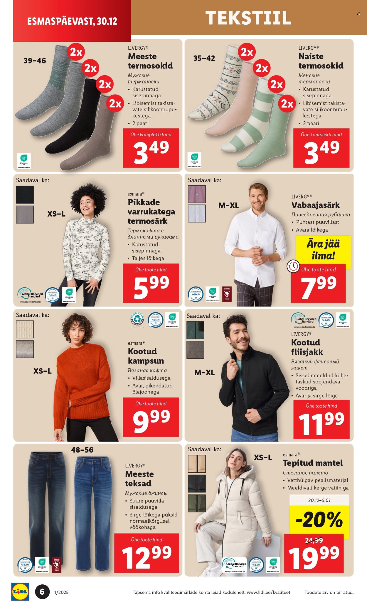 Lidl kliendileht - 30.12.2024 - 05.01.2025. Lehekülg 6