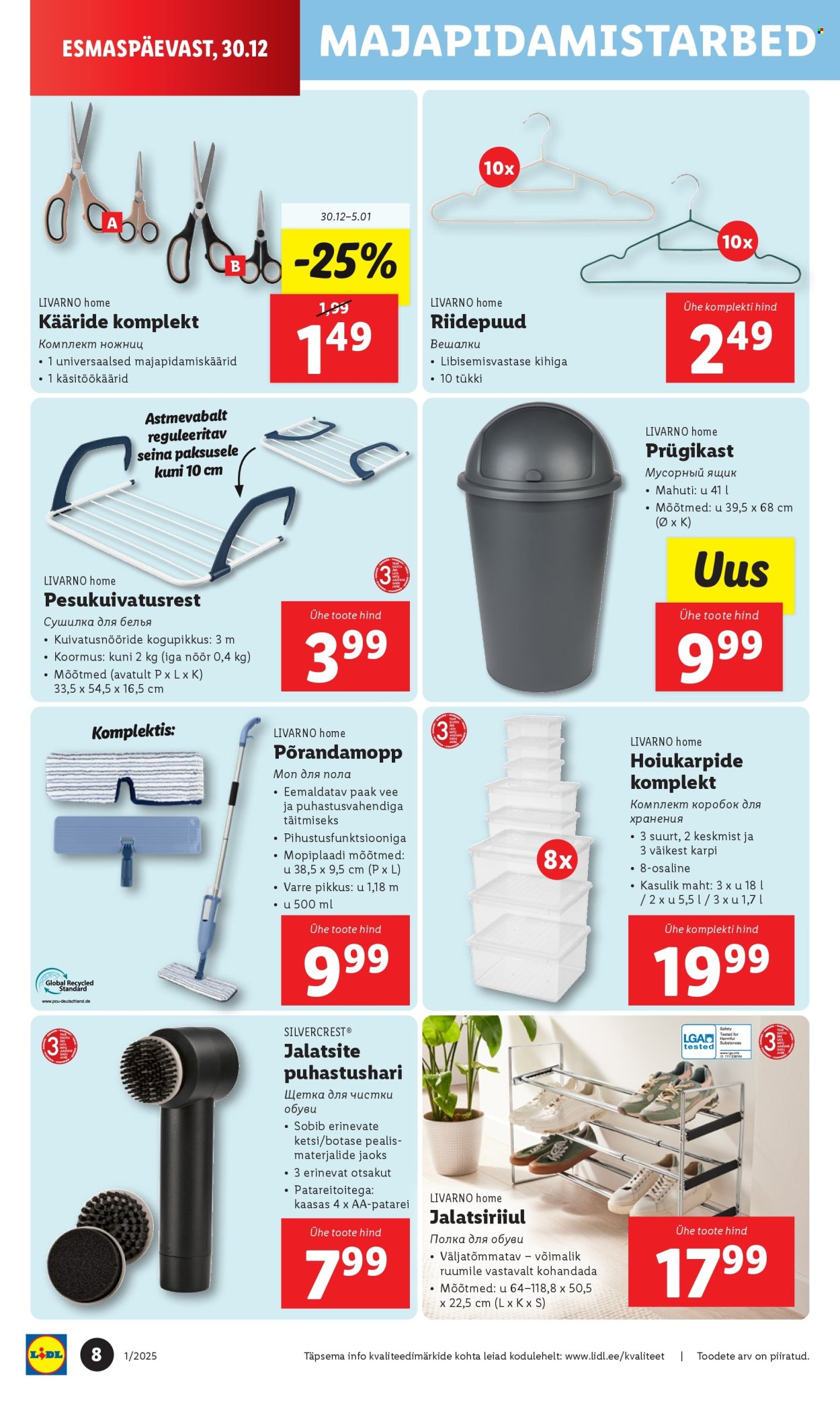 Lidl kliendileht - 30.12.2024 - 05.01.2025. Lehekülg 8