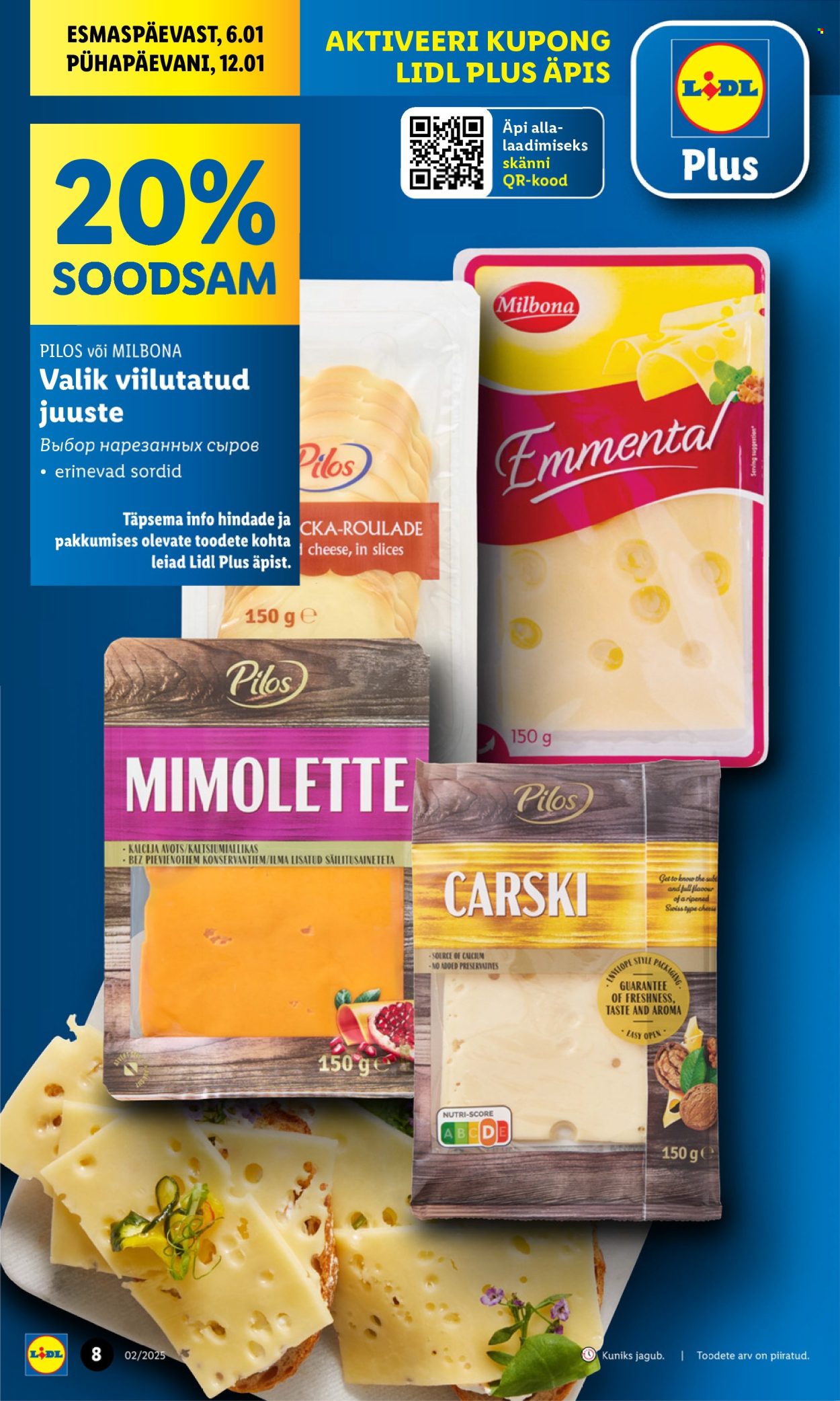 Lidl kliendileht - 06.01.2025 - 12.01.2025. Lehekülg 8