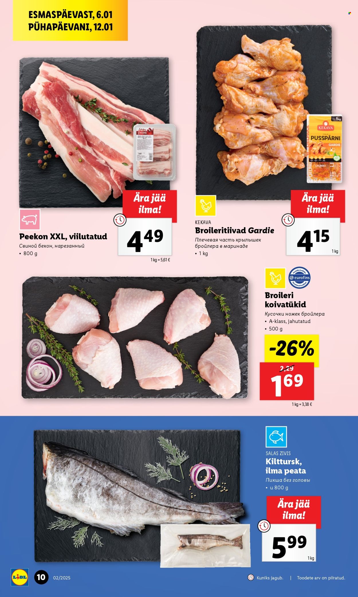 Lidl kliendileht - 06.01.2025 - 12.01.2025. Lehekülg 10