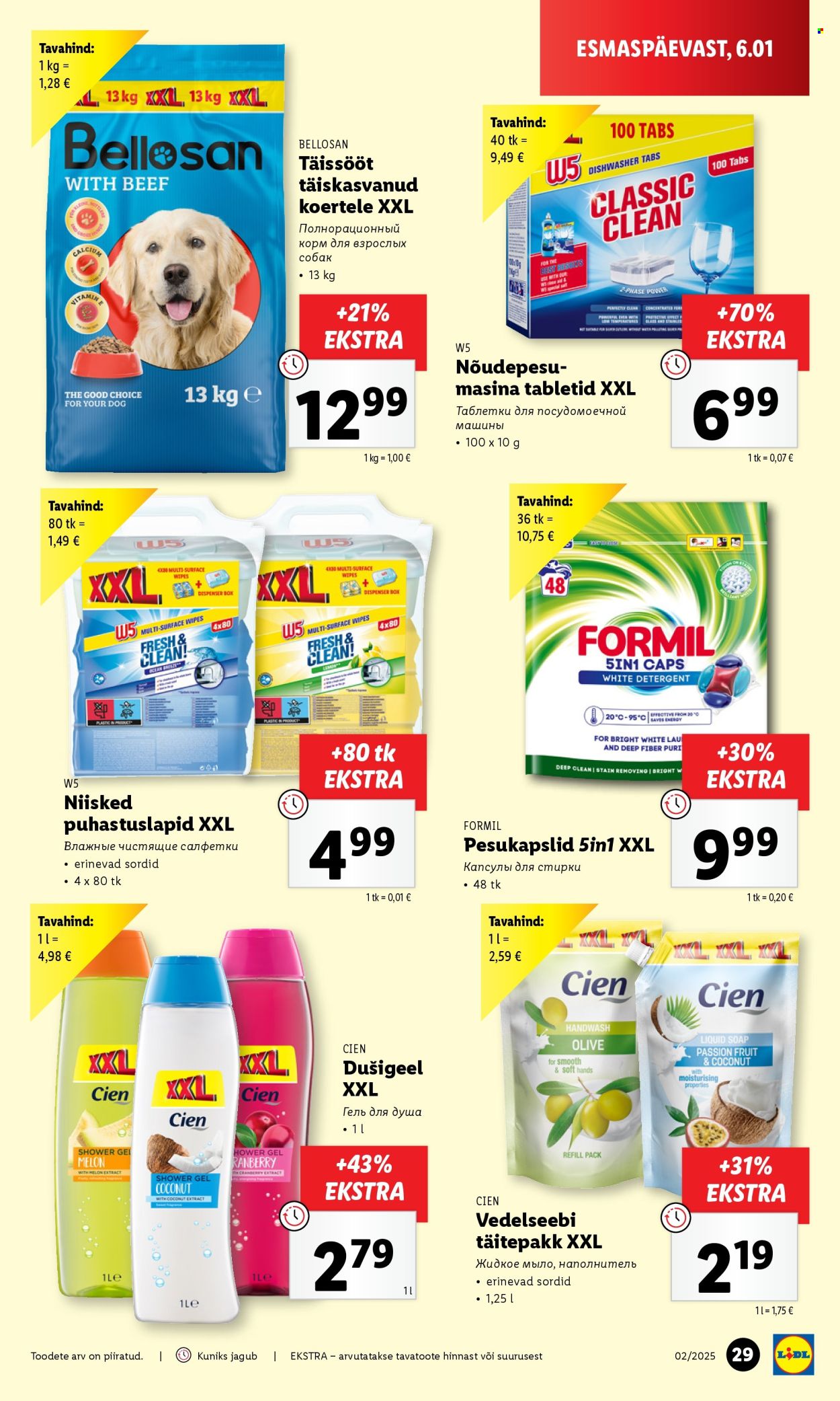 Lidl kliendileht - 06.01.2025 - 12.01.2025. Lehekülg 29