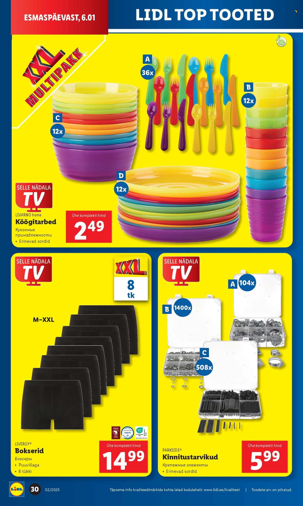 Lidl kliendileht - 06.01.2025 - 12.01.2025. Lehekülg 30